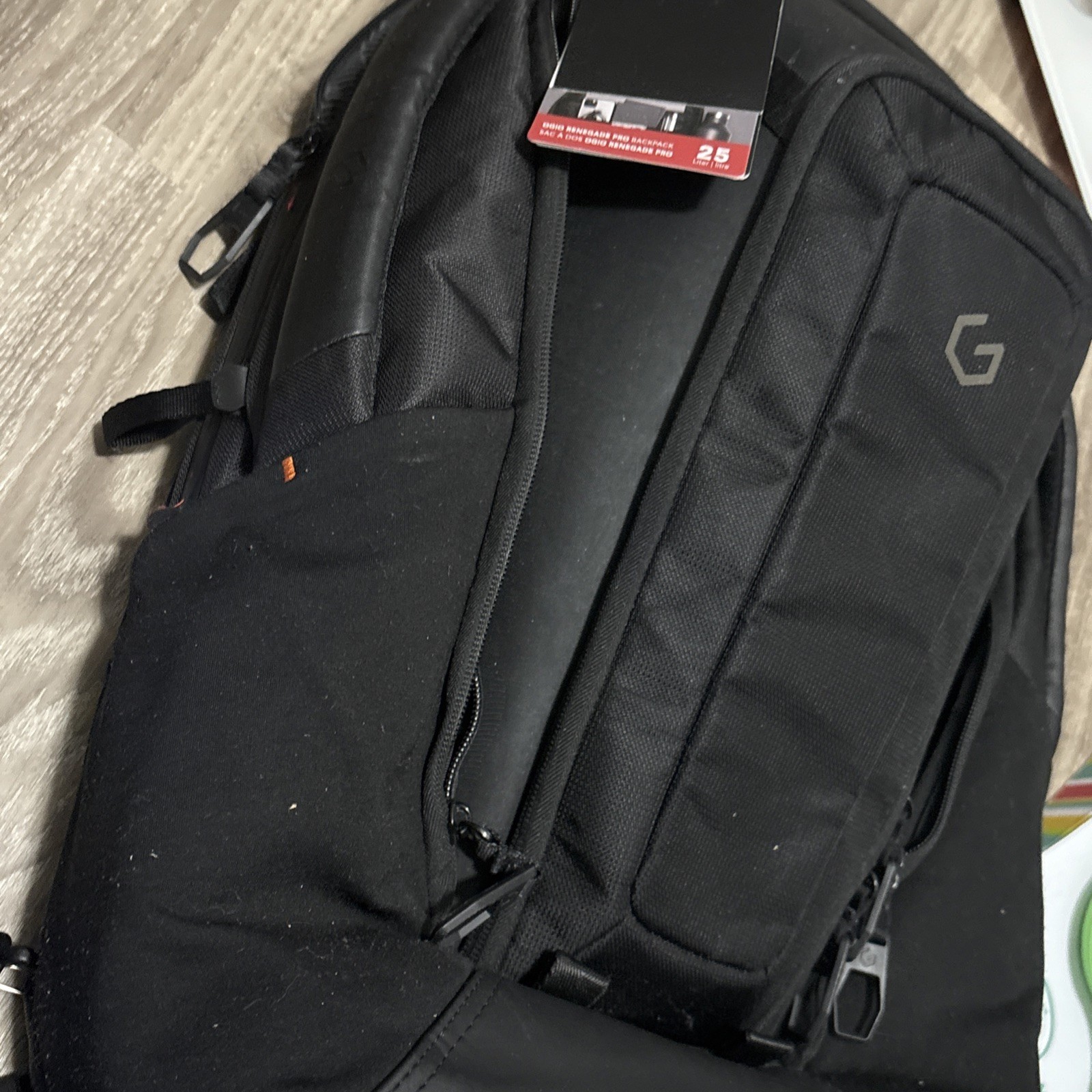 Renegade PRO Backpack (Black) Slightly Used See Description