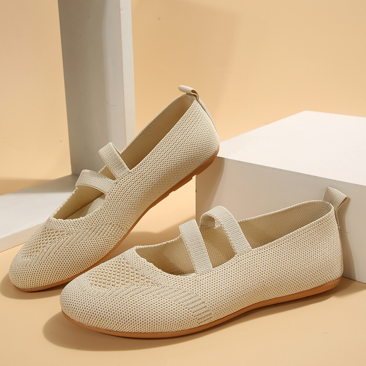 Womens Flats Shoes Casual Ladies Slip on Round Toe Walking Dress Shoes