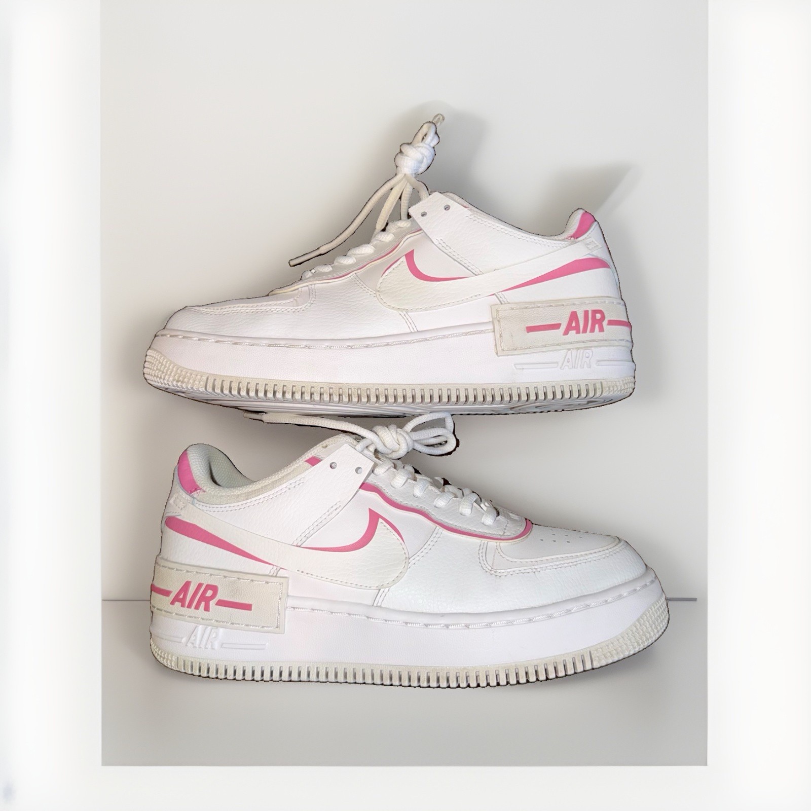 Nike Air Force 1 Shadow «White Magic Flamingo» Pink CI0919-102 Womens Size 8.5