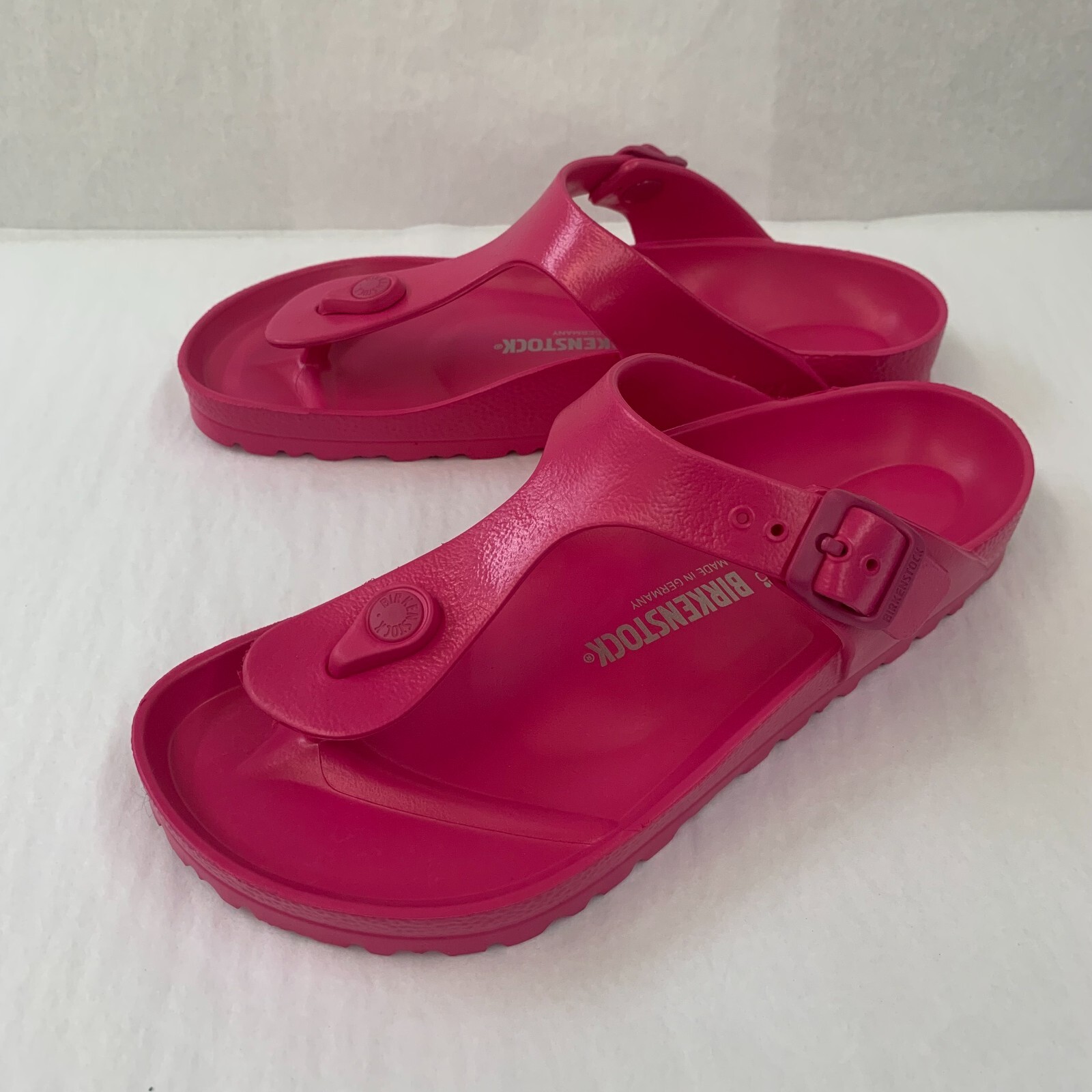 Birkenstock New w/o Box Gizeh Beetroot Purple EVA Regular Width – Select Size