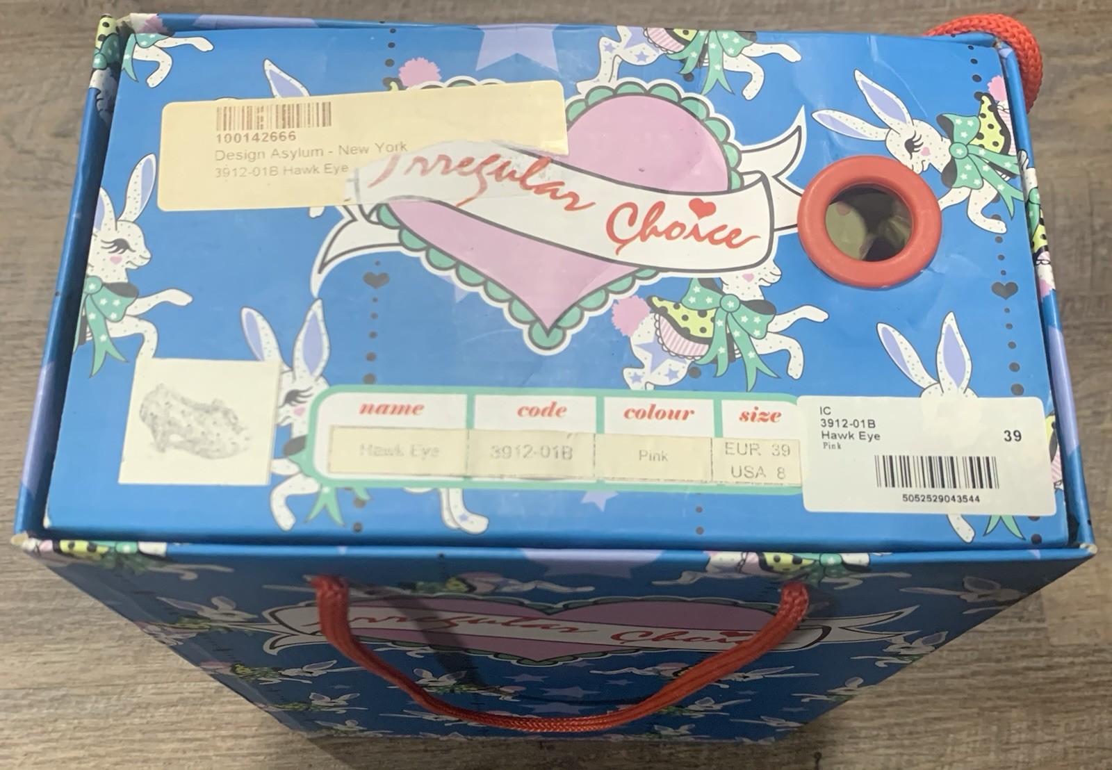 Irregular Choice Hawk Eye Size 8 BRAND NEW
