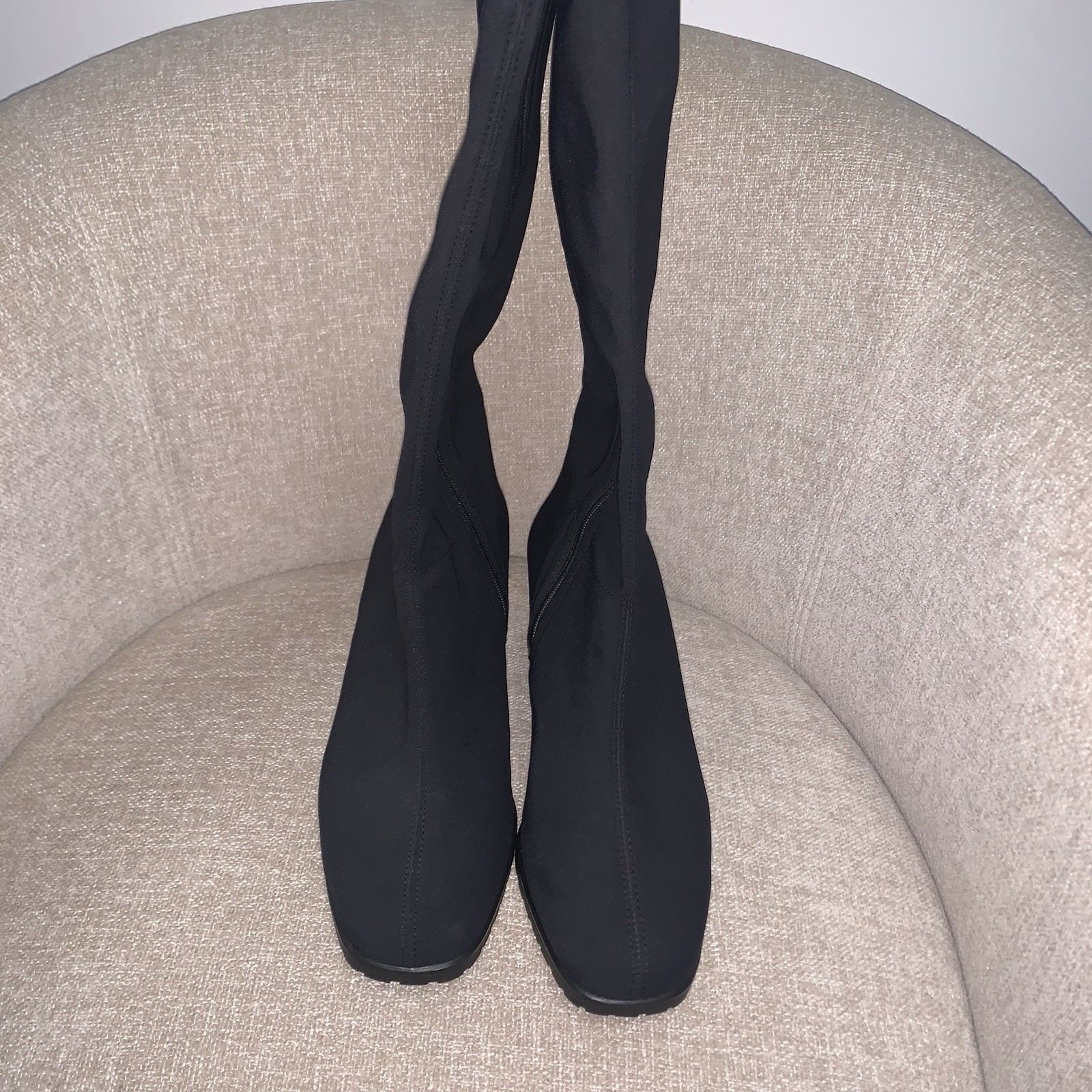Ara Germany Black Winter Knee Boots Waterproof Gore-Tex Size Uk 5.5,EU 38, US 7