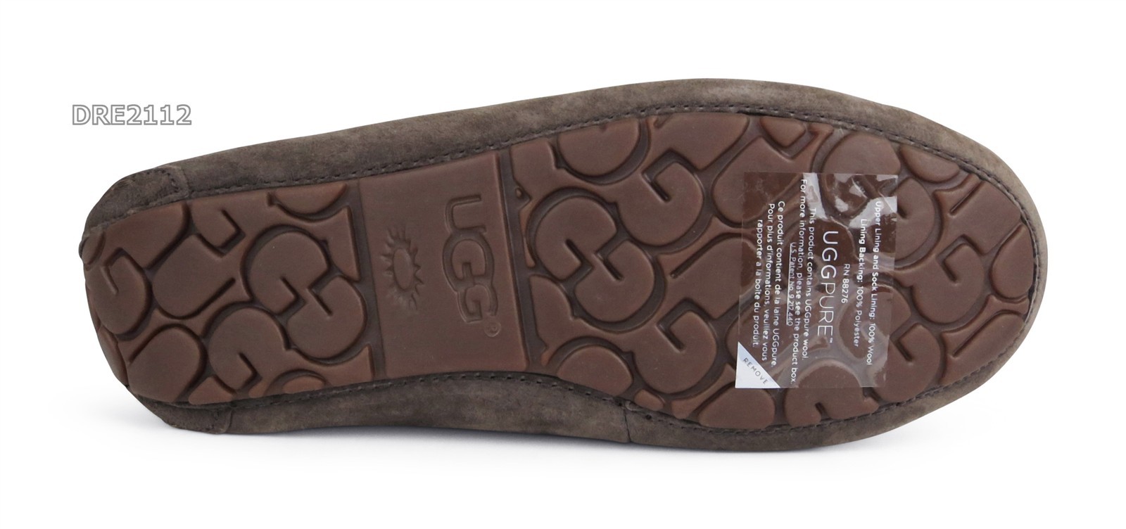 UGG Dakota Espresso Suede Fur Slippers Womens Size 9 *NIB*