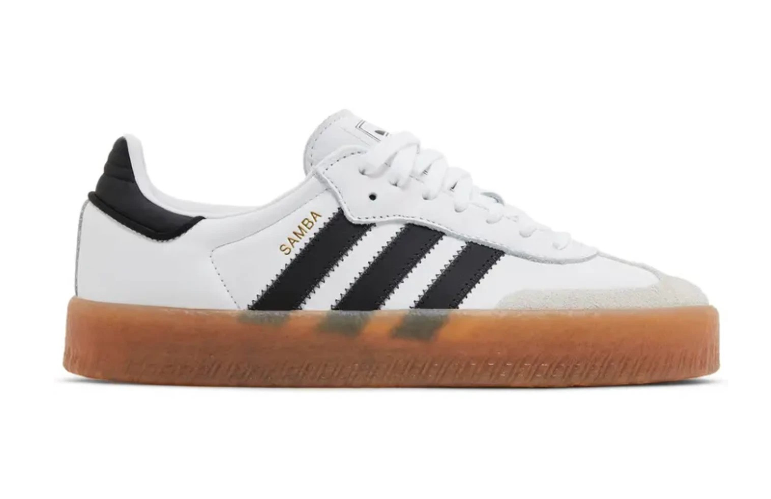 Adidas Women’s Sambae White/ Black/ Gum JI1349 Fashion Shoes
