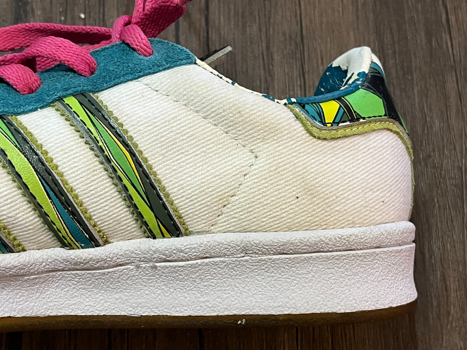 Adidas x Emilio Pucci Superstar Adicolor G3 Green Series Sneakers Shoes W 7.5