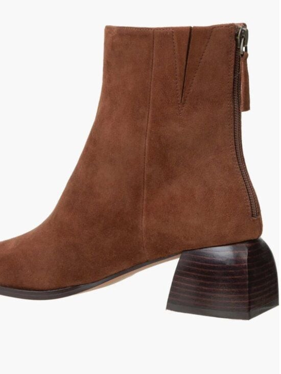 LINEA PAOLO SAGE BOOTIE SUEDE CHOCOLATE BROWN