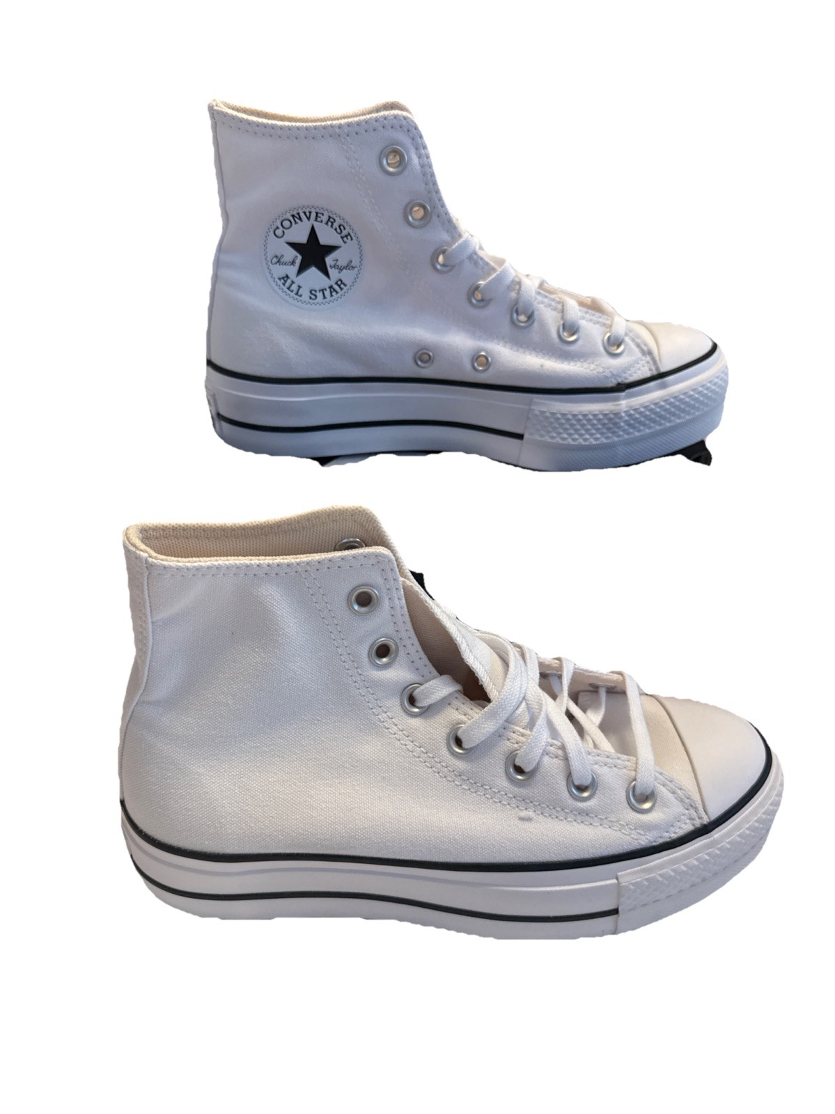 Size 7 – Converse Chuck Taylor All Star Platform High White Women’s