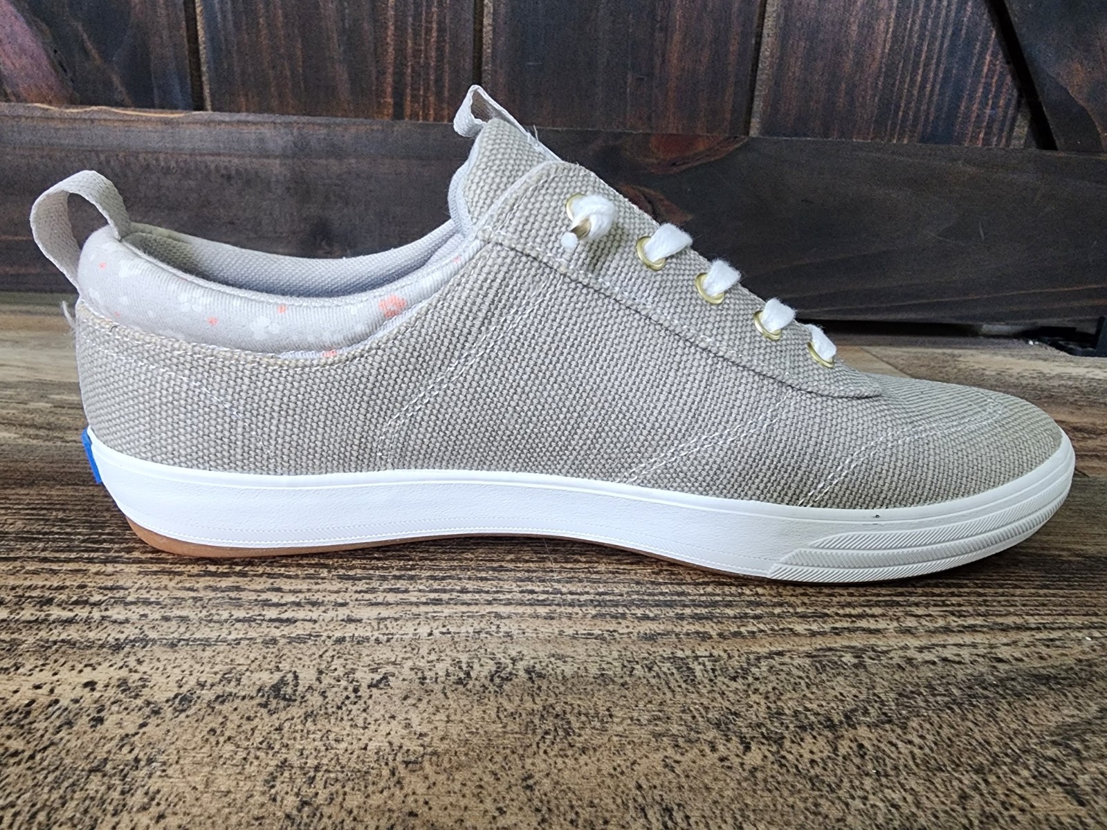 Keds Center III Women Canvas Sneakers | Grey | Size 10M