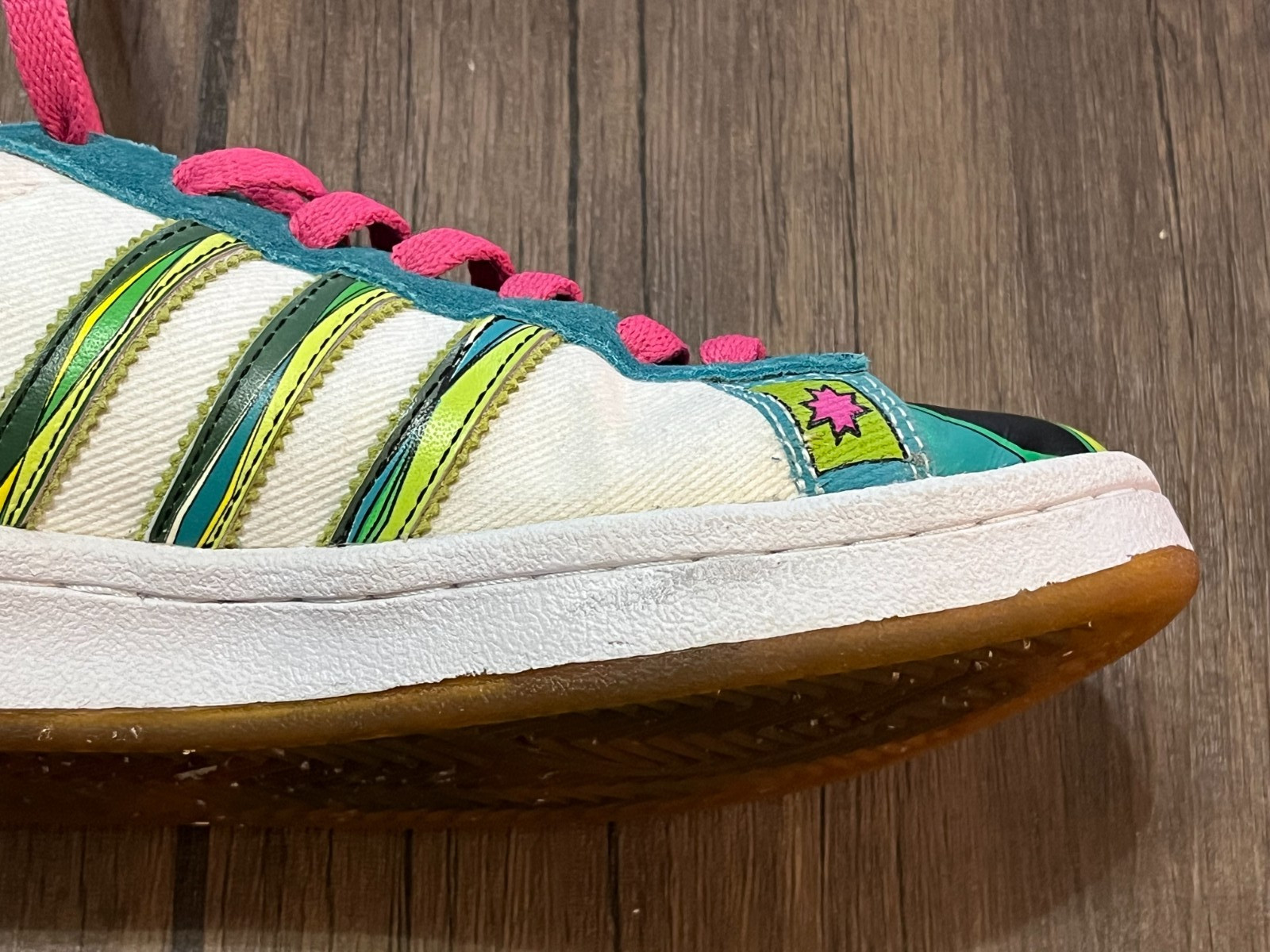 Adidas x Emilio Pucci Superstar Adicolor G3 Green Series Sneakers Shoes W 7.5