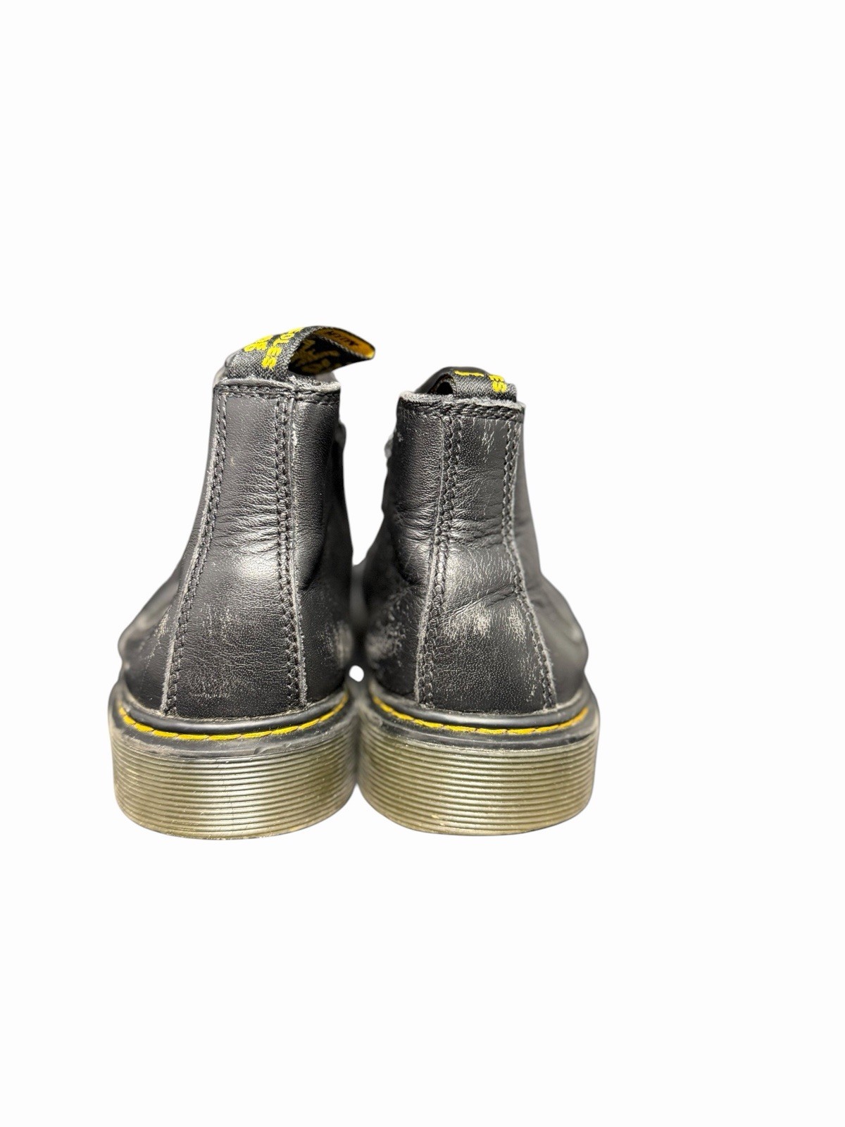 Dr. Martens 2976 Chelsea Boots Black Leather Women’s US 5 EU 36 Side Zip
