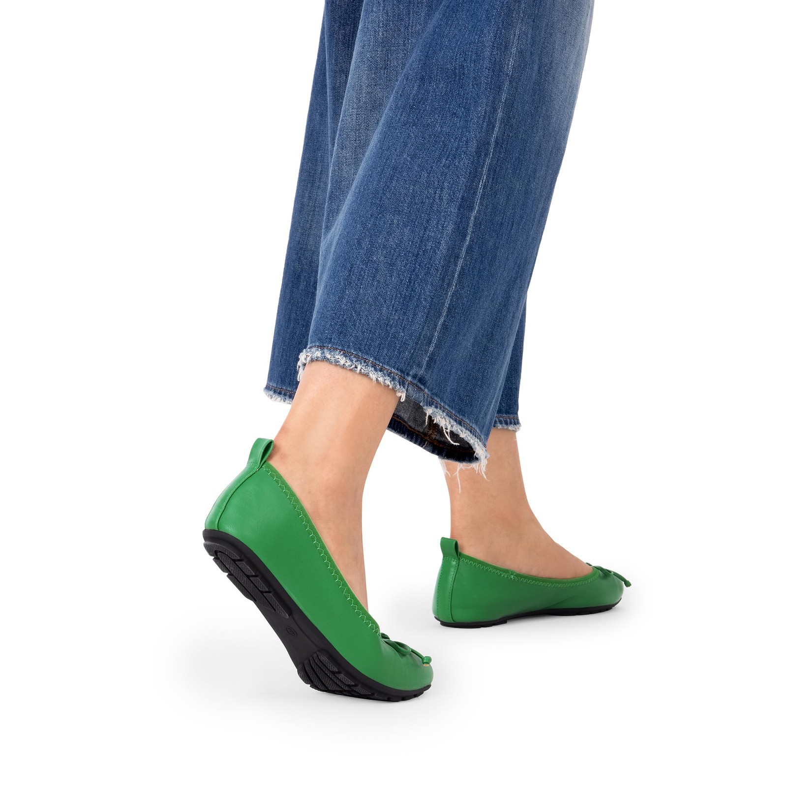 Women’s Flats, Foldable Ballet Flats for Women, Bowknot Round Toe Comfort Lig…
