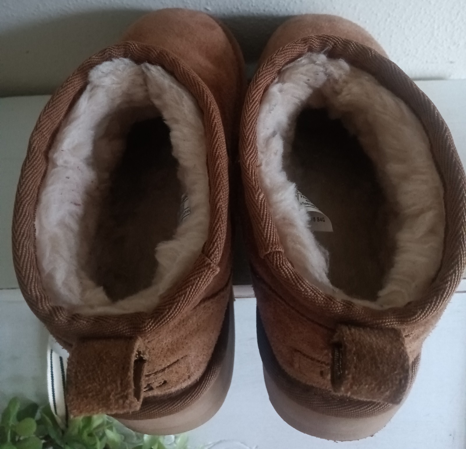 UGG Women’s Size 5 Classic Ultra Mini Platform Boot Chestnut 1135092 NO BOX