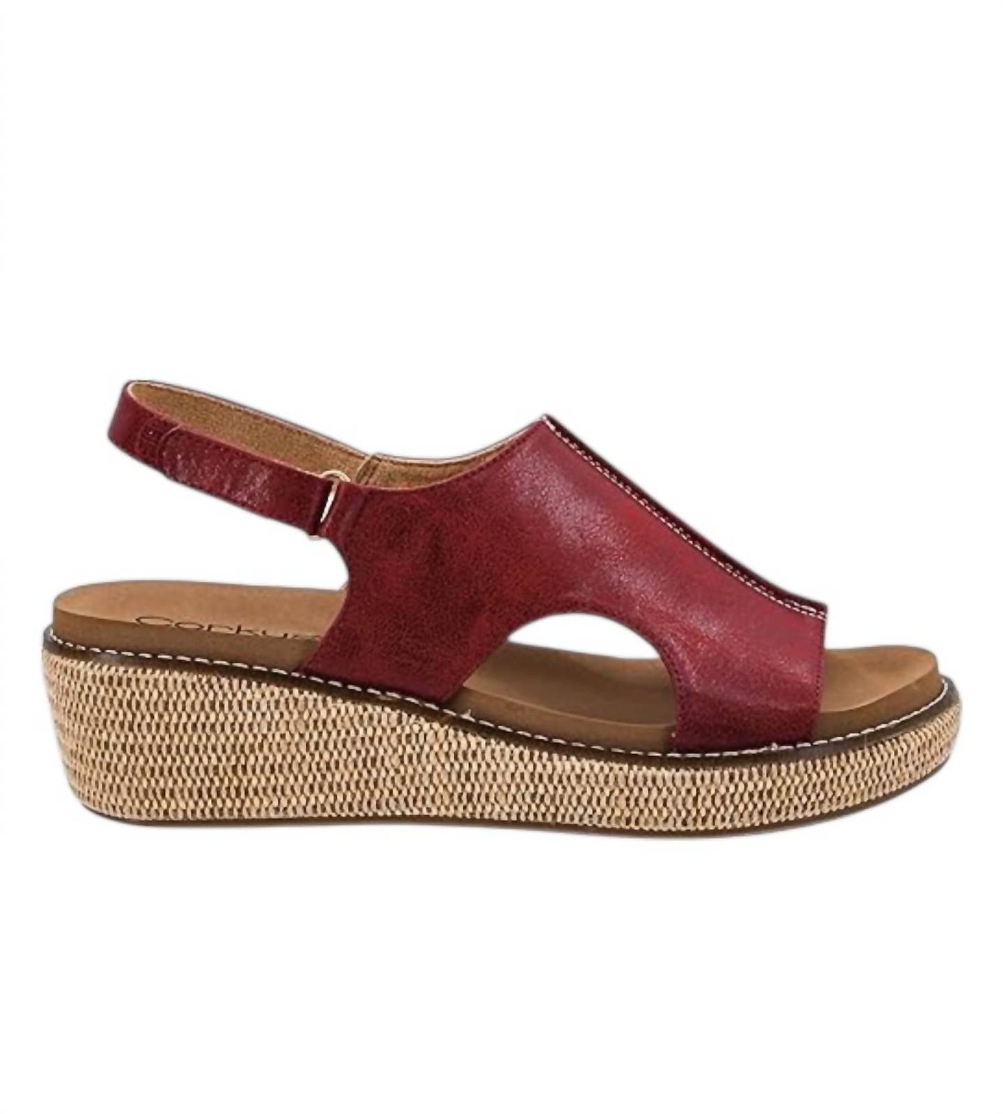 Corkys Footwear Women’s Volta Ii Lower Heel Wedge Sandal Size 9