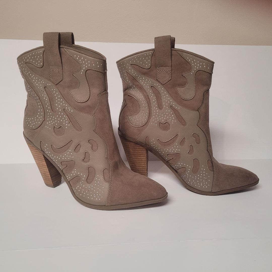 Carlos by Carlos Santana Sterling Western Ankle Boots Women’s Size 10