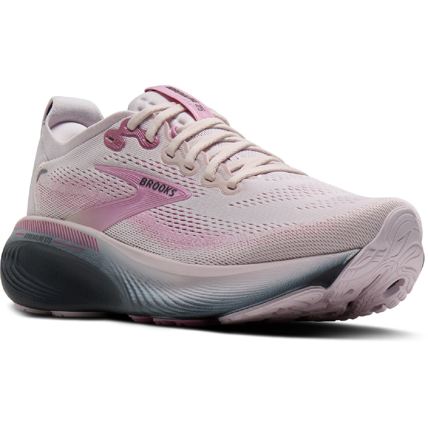 SALE! Brooks Women’s Adrenaline GTS 25 Road-Running Shoes Mauve/Ebony/Pink AUTH
