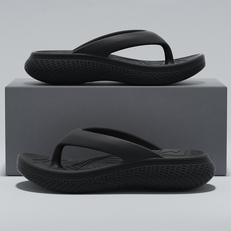 Big Size Flip Flops Men Women Non-Slip Beach Slides Summer Indoor Sandals