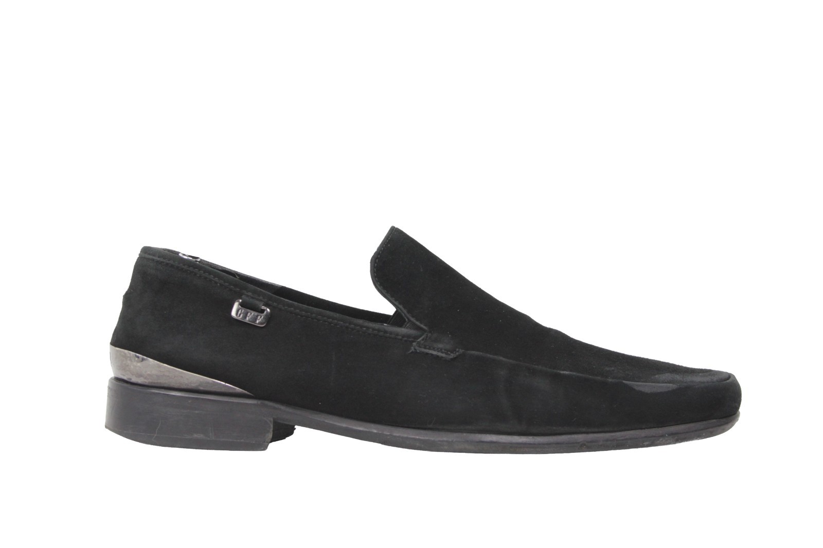 Gianfranco Ferre 90S Logo Suede Loafers Vintage