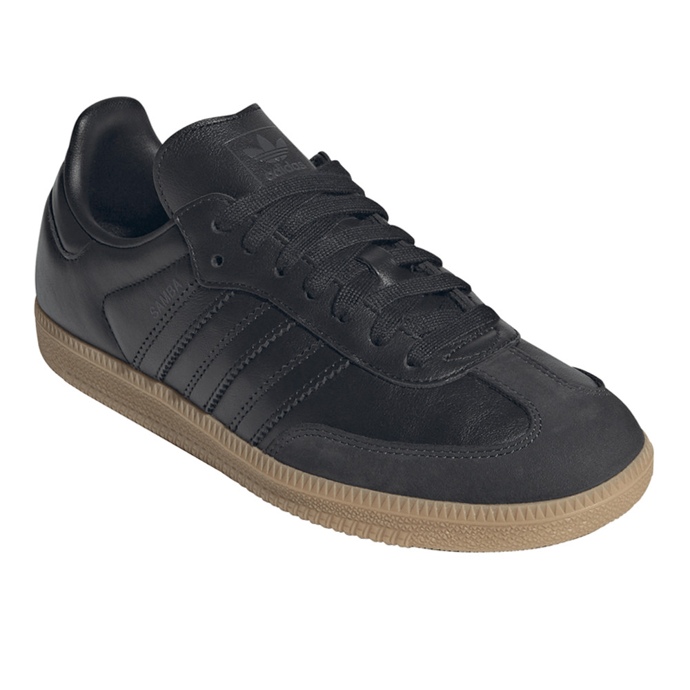 adidas Samba Og Lace Up Womens Black Sneakers Casual Shoes JS2762