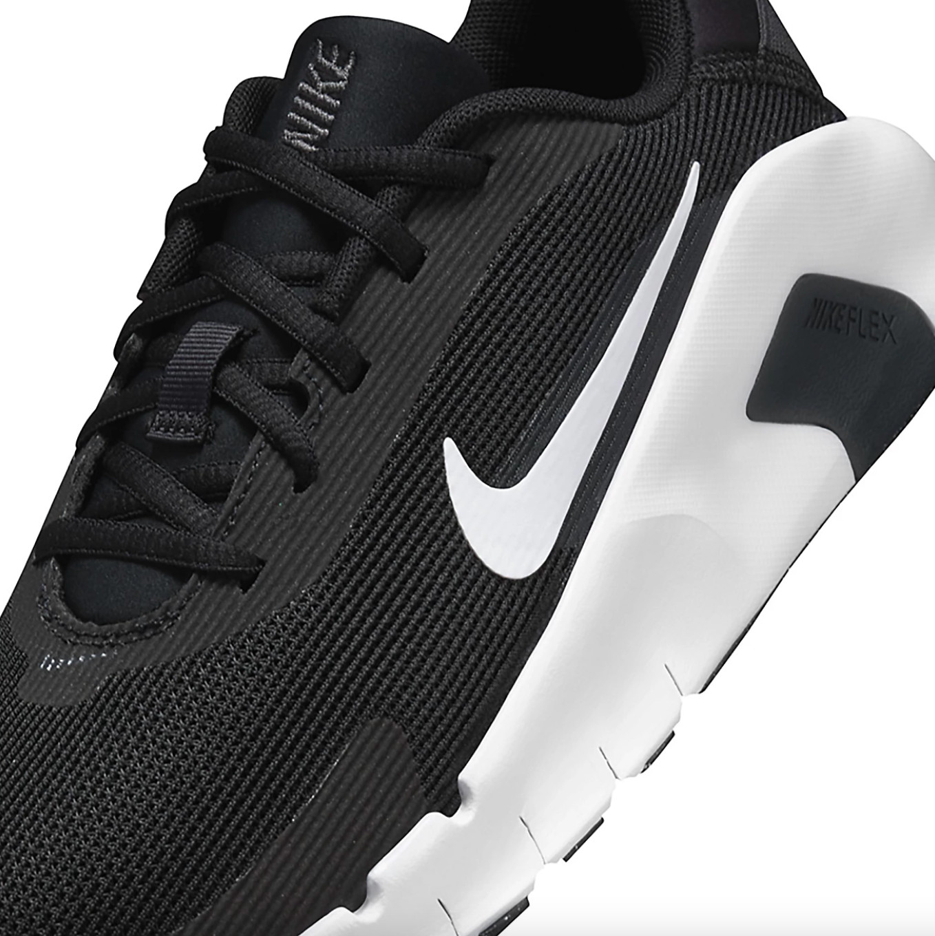 Nike Flex Train Women’s Workout Sneaker Black White Training Gym Shoes Authentic