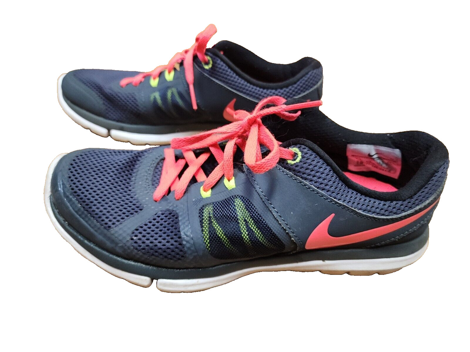 Nike Womens Flex 2014 Rn Running Shoes 642767-012 Low Top Lace Up 7.5 R2