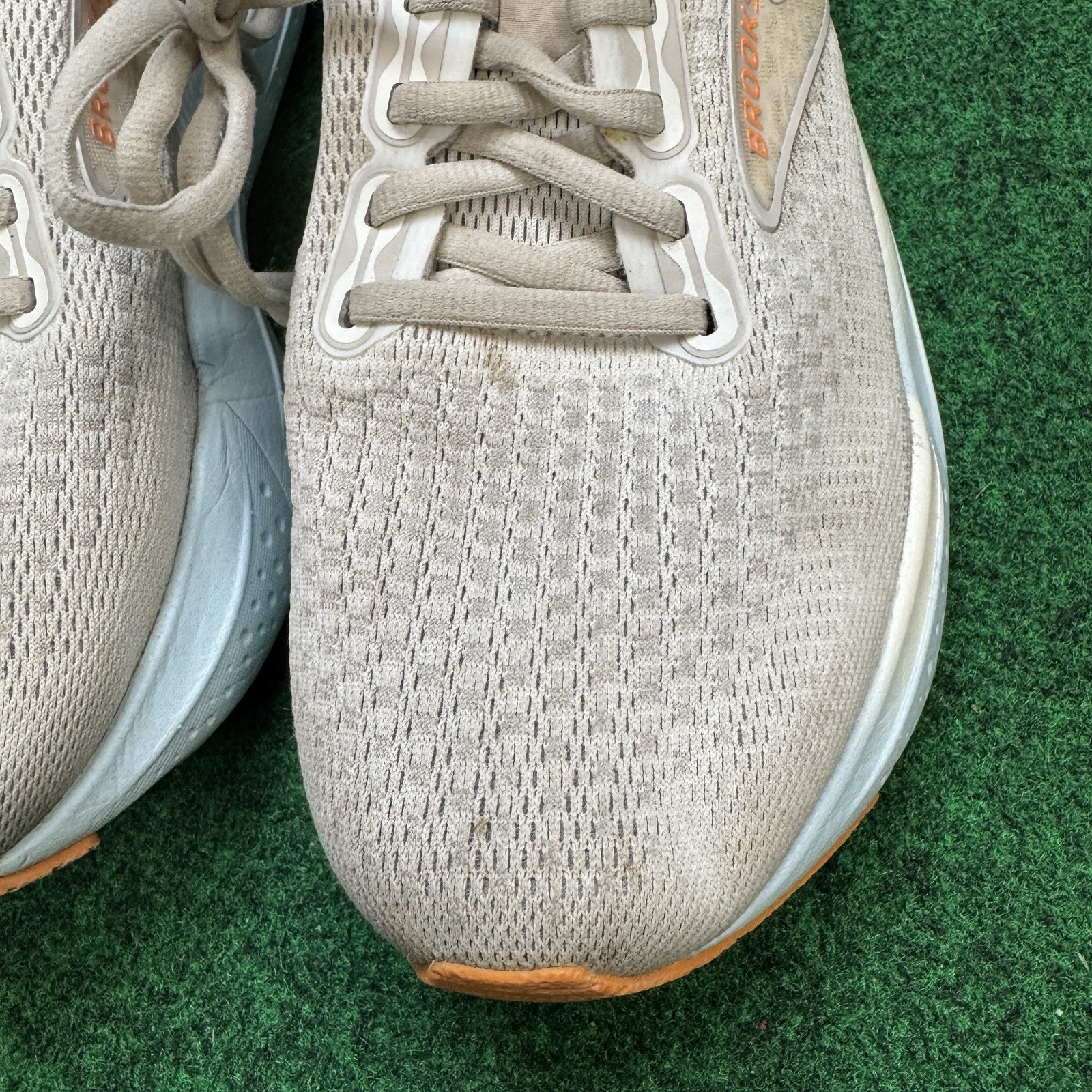 Brooks Glycerin GTS 21 Womens Size 9 Medium B Coconut Aqua Autumn Sneakers