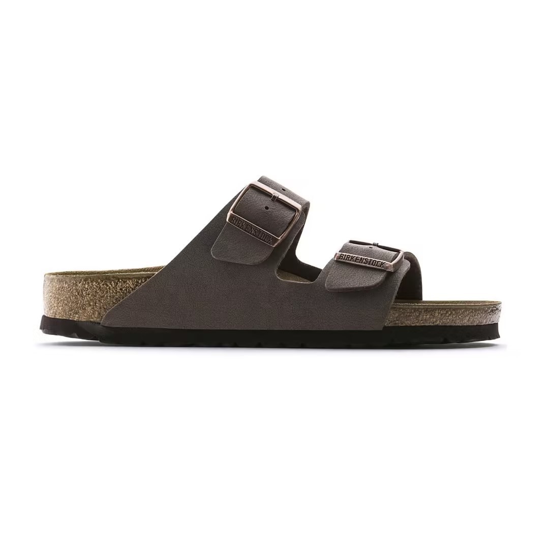 Birkenstock Arizona Stone Mocha Birko-Flor Comfort Sandals EU37-45