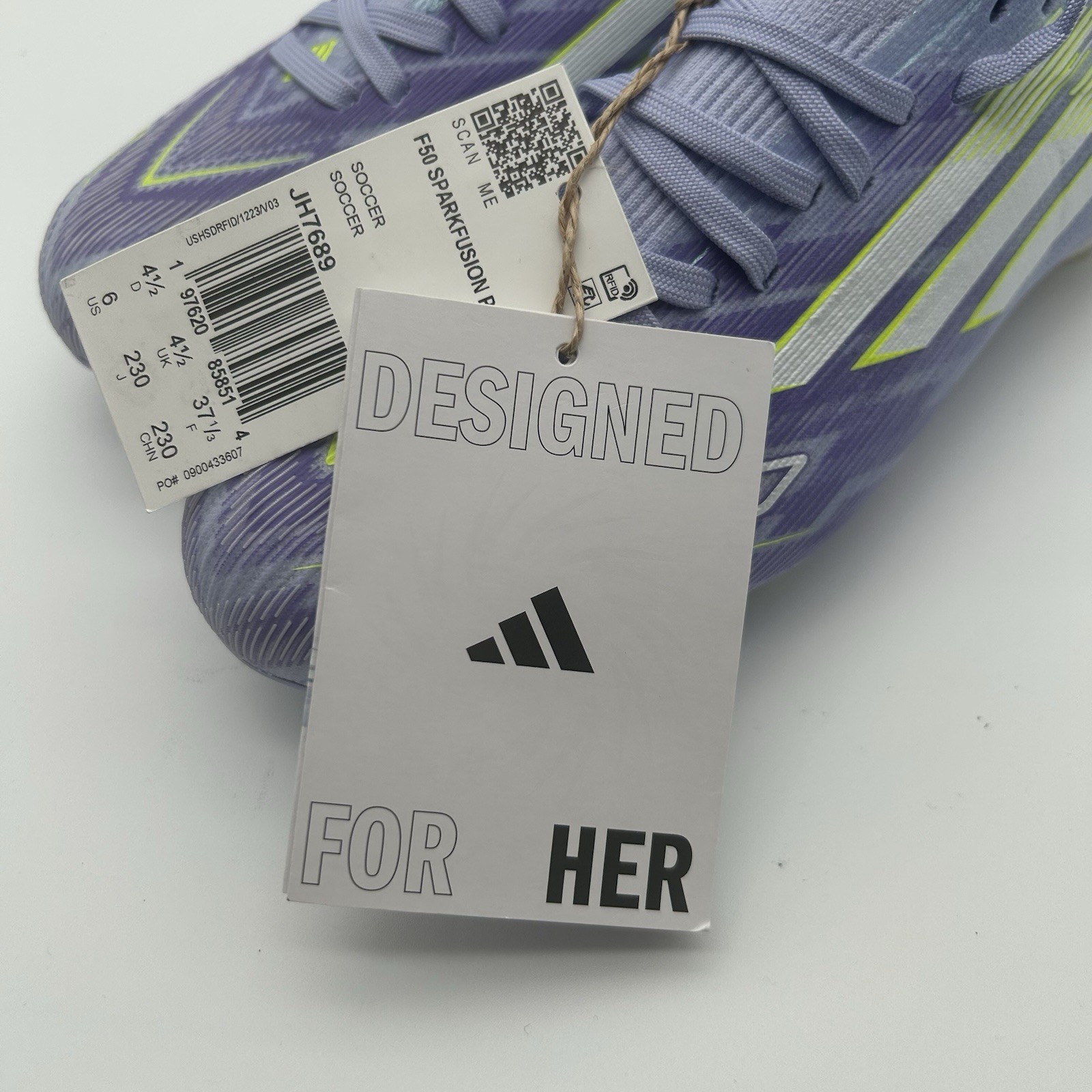 Adidas F50 Pro Mid FG/AG Sparkfusion Radiant Blaze Pack Women’s Size 6 JH7689