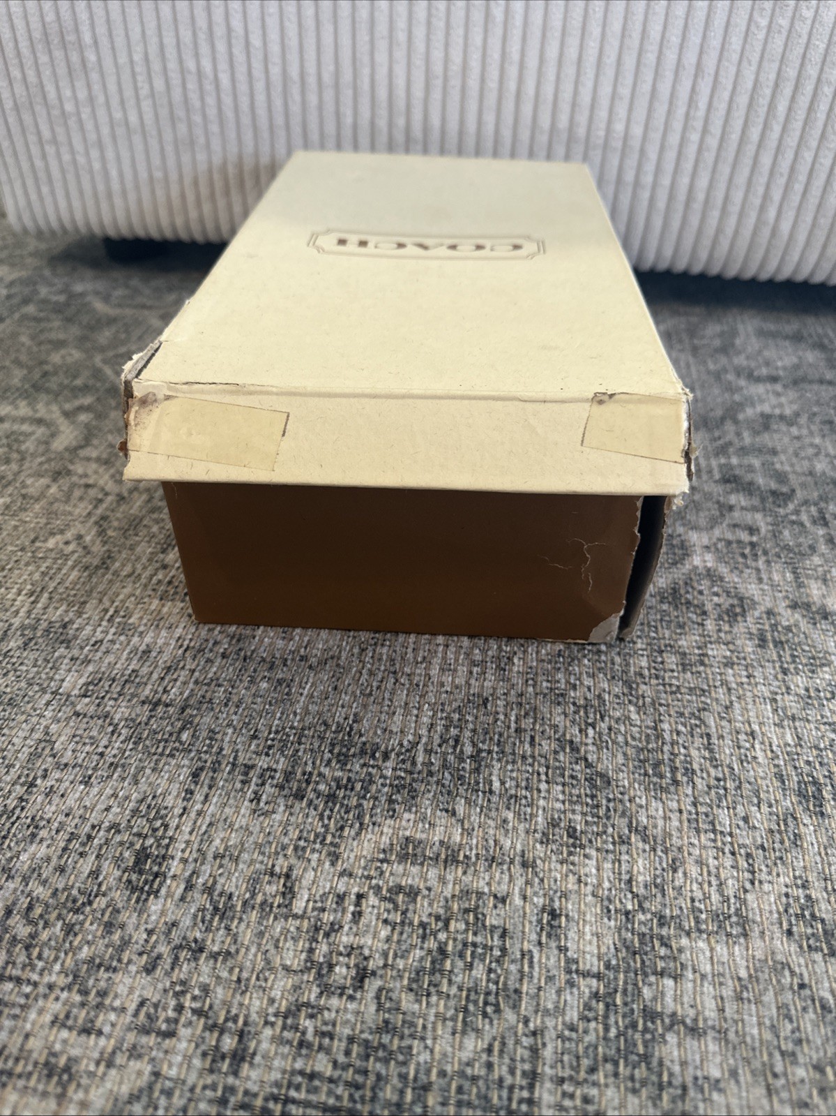 Coach Canyon Suede Blucher Shoes Sz 8 M FSJ205