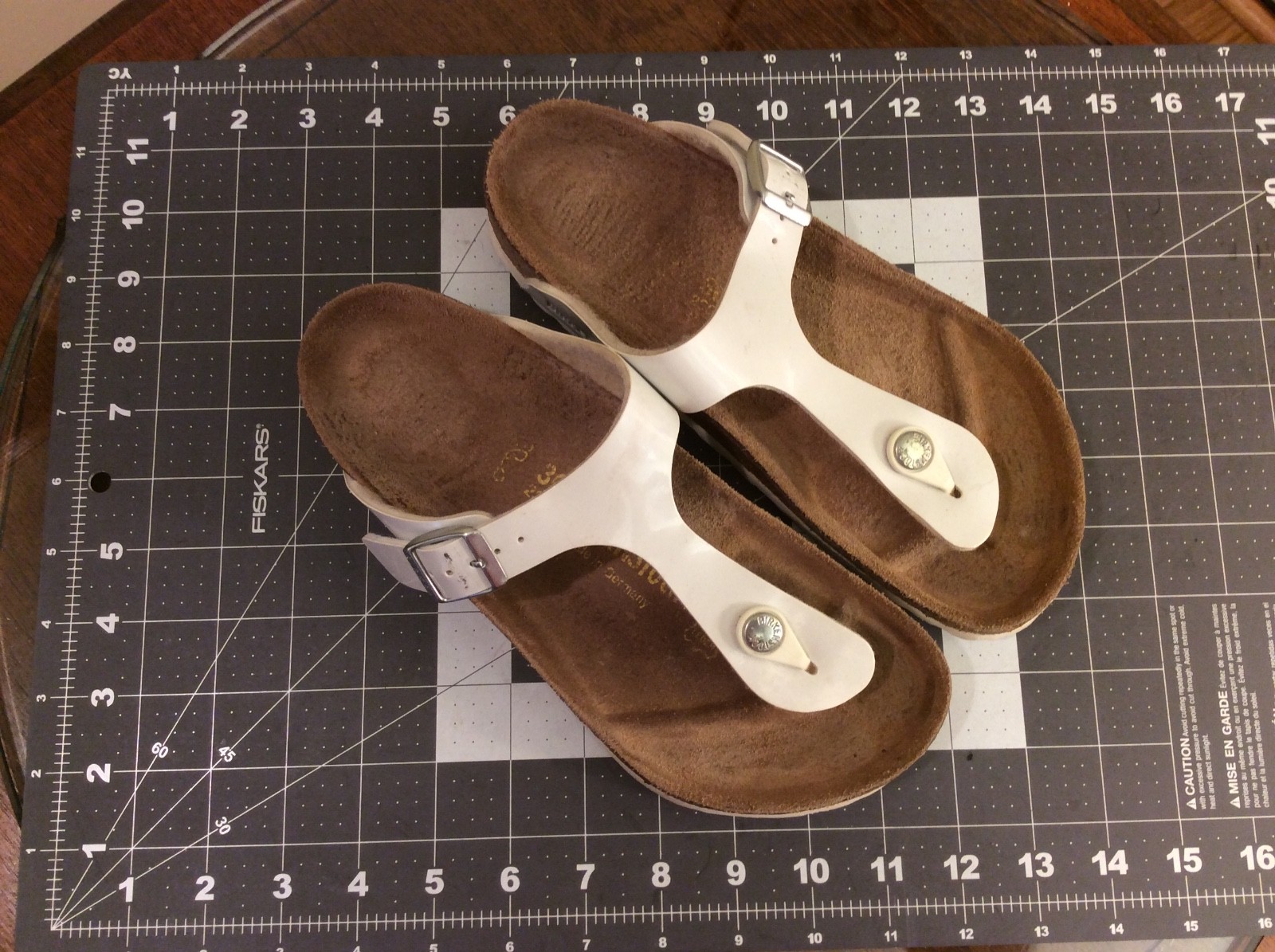 Birkenstock Gizeh Sandals White Size US 5 – 5.5 M EU 36