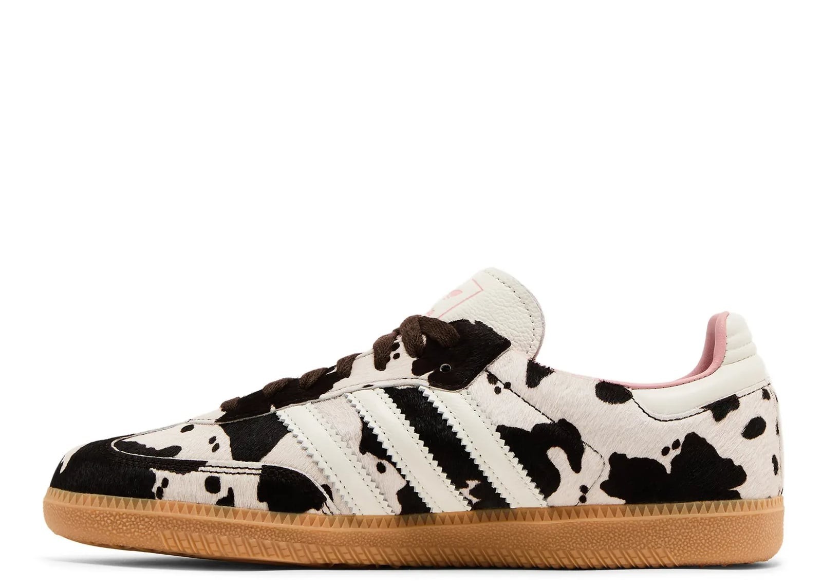 Adidas SAMBA OG ‘Cow Print’ Brown White Pink JR1256 Women’s Authentic NEW