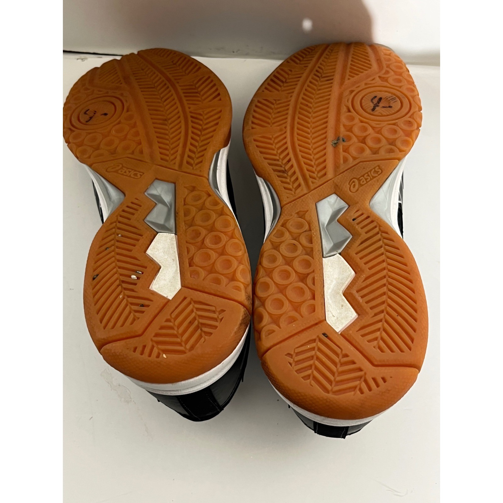 Asics Gel-Rocket 9 Volleyball Shoes Black White Gum Sole Indoor Court Sneakers