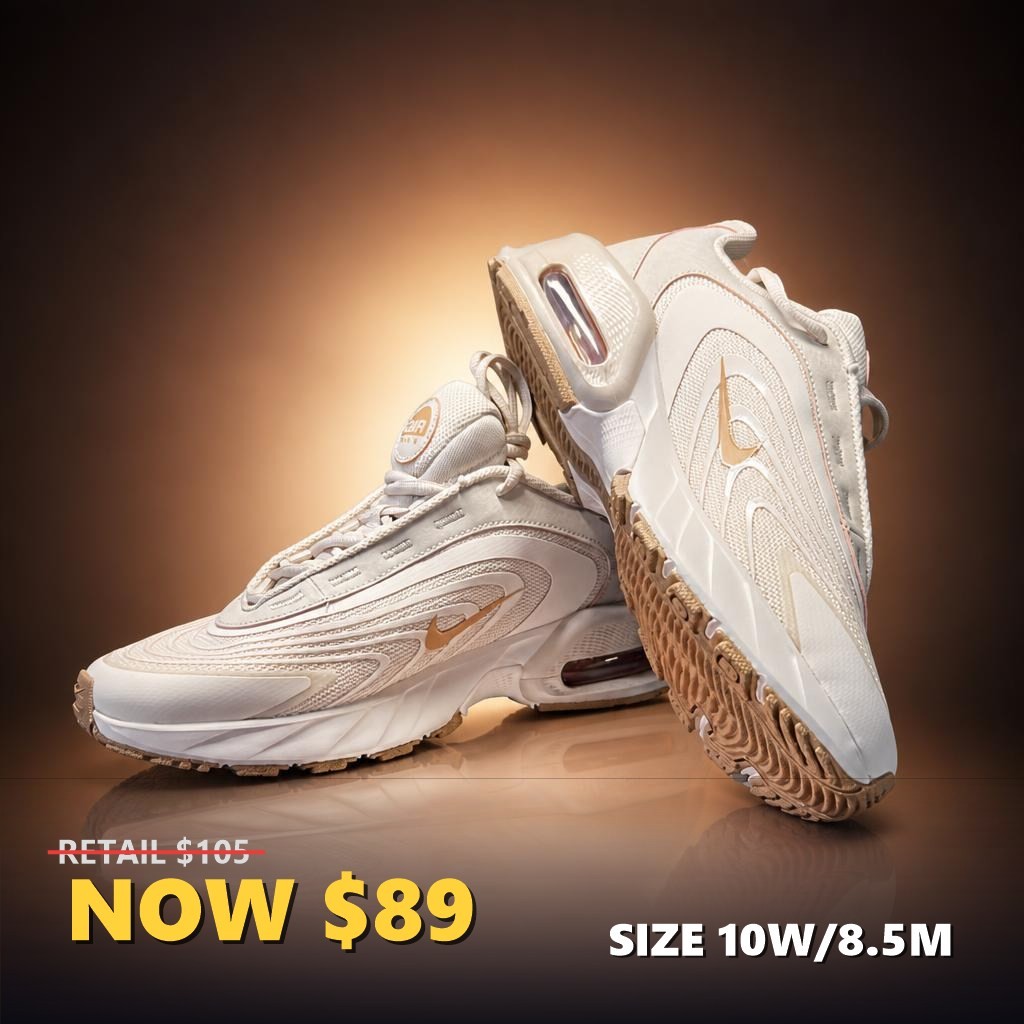 Size 10W/8.5M Nike Air Max Fire Silt Red/Rose Gold IF2620-600 New