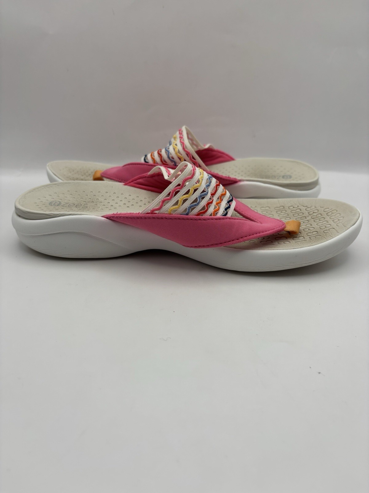 Bzees Cabana Multicolored Sandals Women Size 8.5