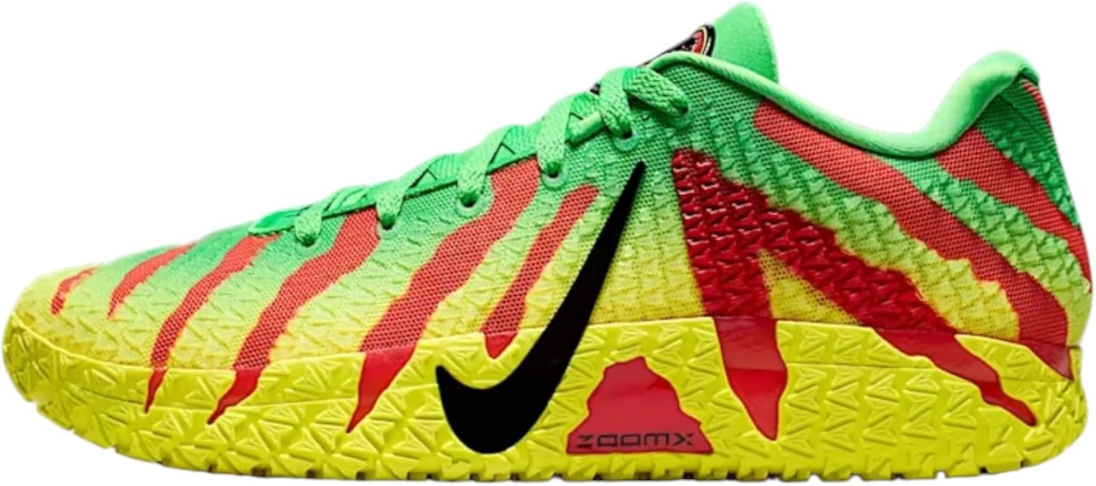 Nike Ja 3 Men’s Basketball Shoes – Green Spark/University Red/Dynamic Yellow/Bla