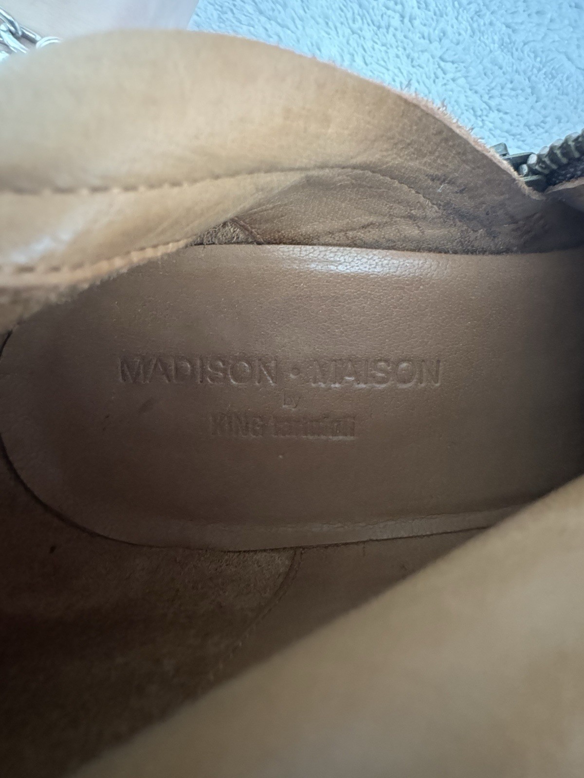 Vero Cuoio Madison Maison by King Tariufoli Velvet Ankle Boots Womens 40