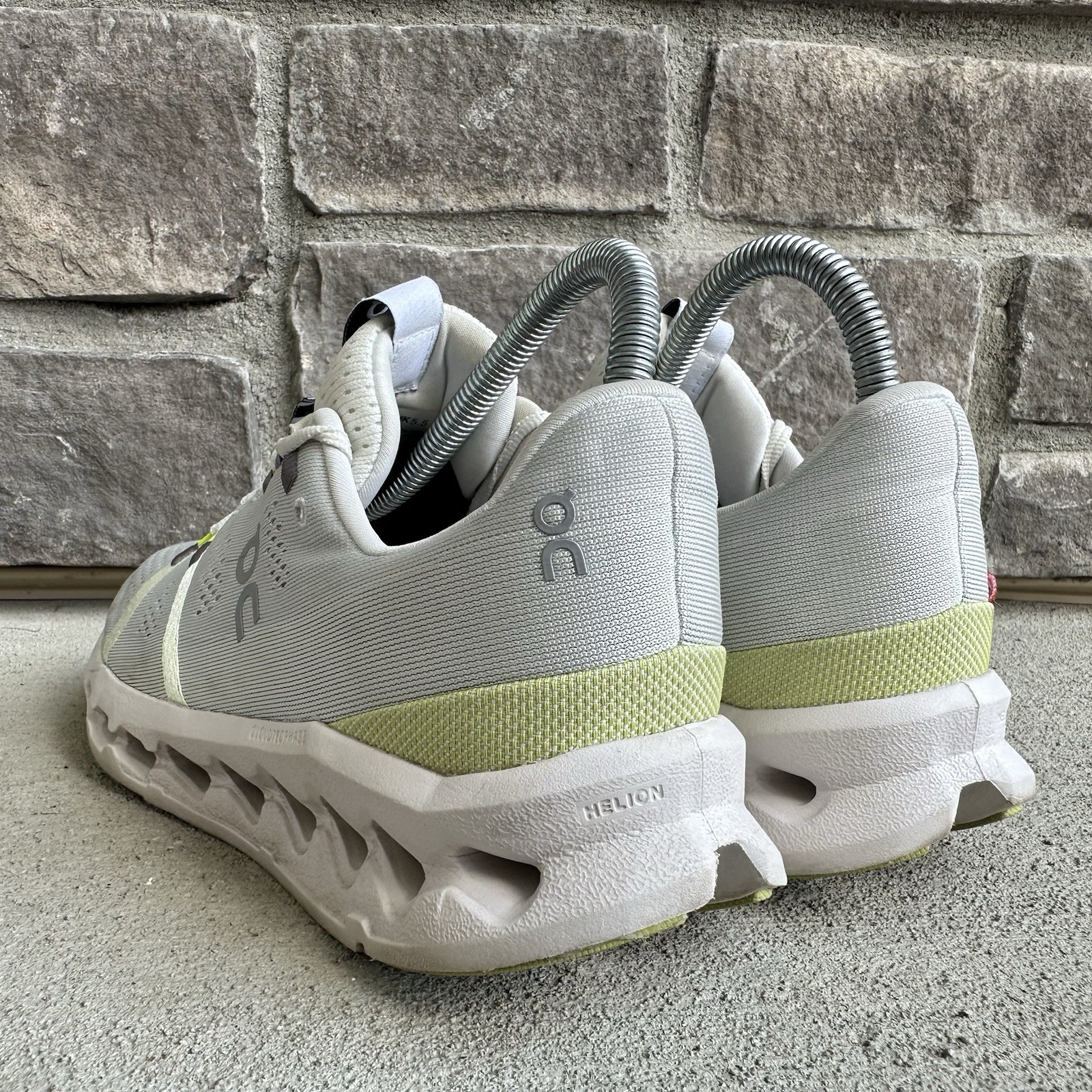 On Cloudsurfer Women’s 7.5 Running Shoes White Sand Sneakers 3WD10440248
