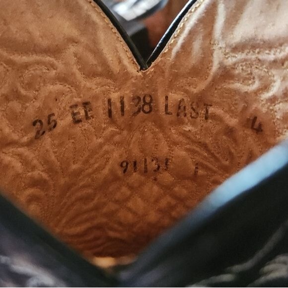 MEZCALERO Black Horse Embroidered Cowboy Boots