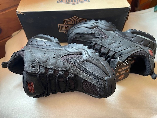 Harley Davidson Womens Leather Walking Shoe 8M