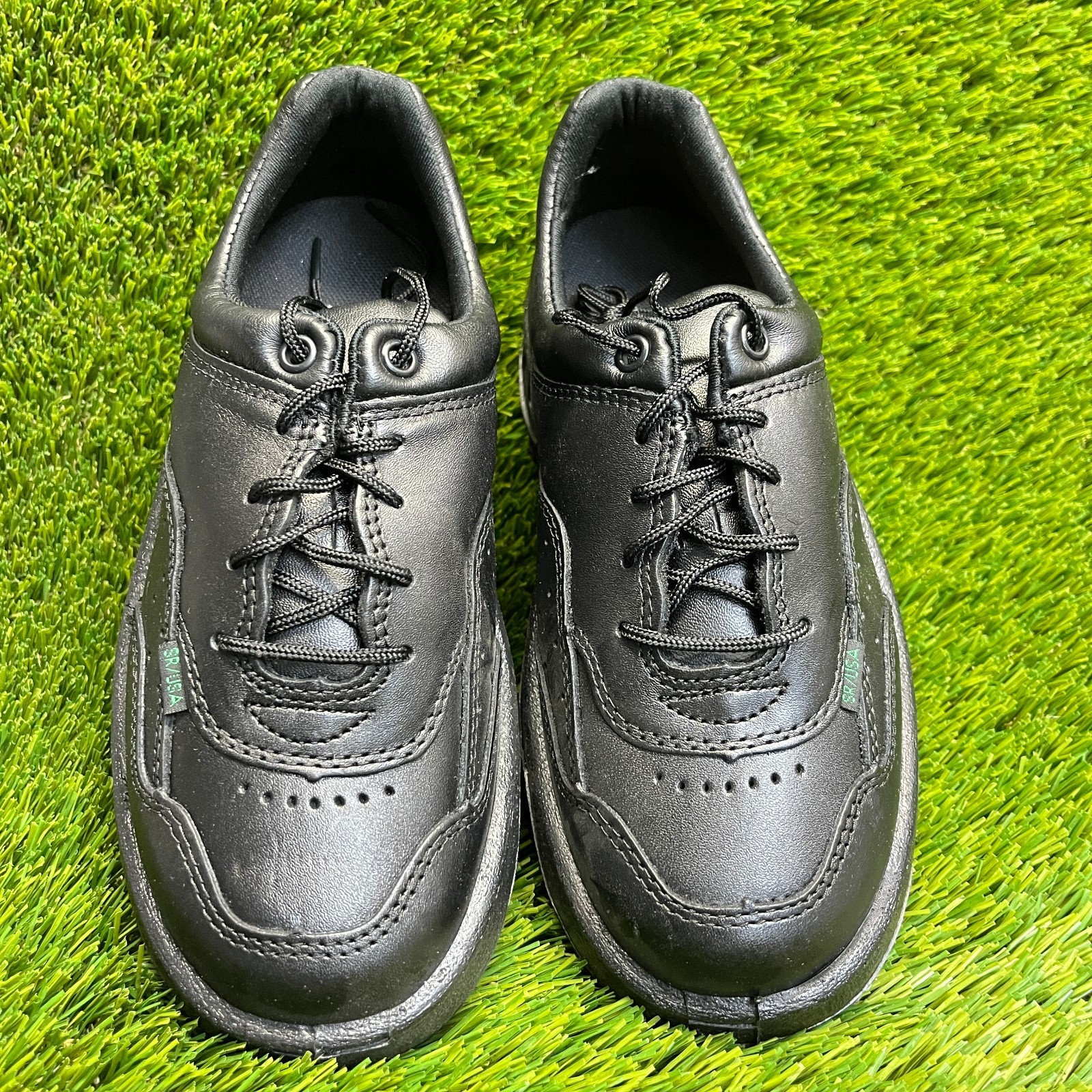 Rocky Postal TMC 5101 Womens Size 5 Black Leather Slip Resistant Oxford Shoes