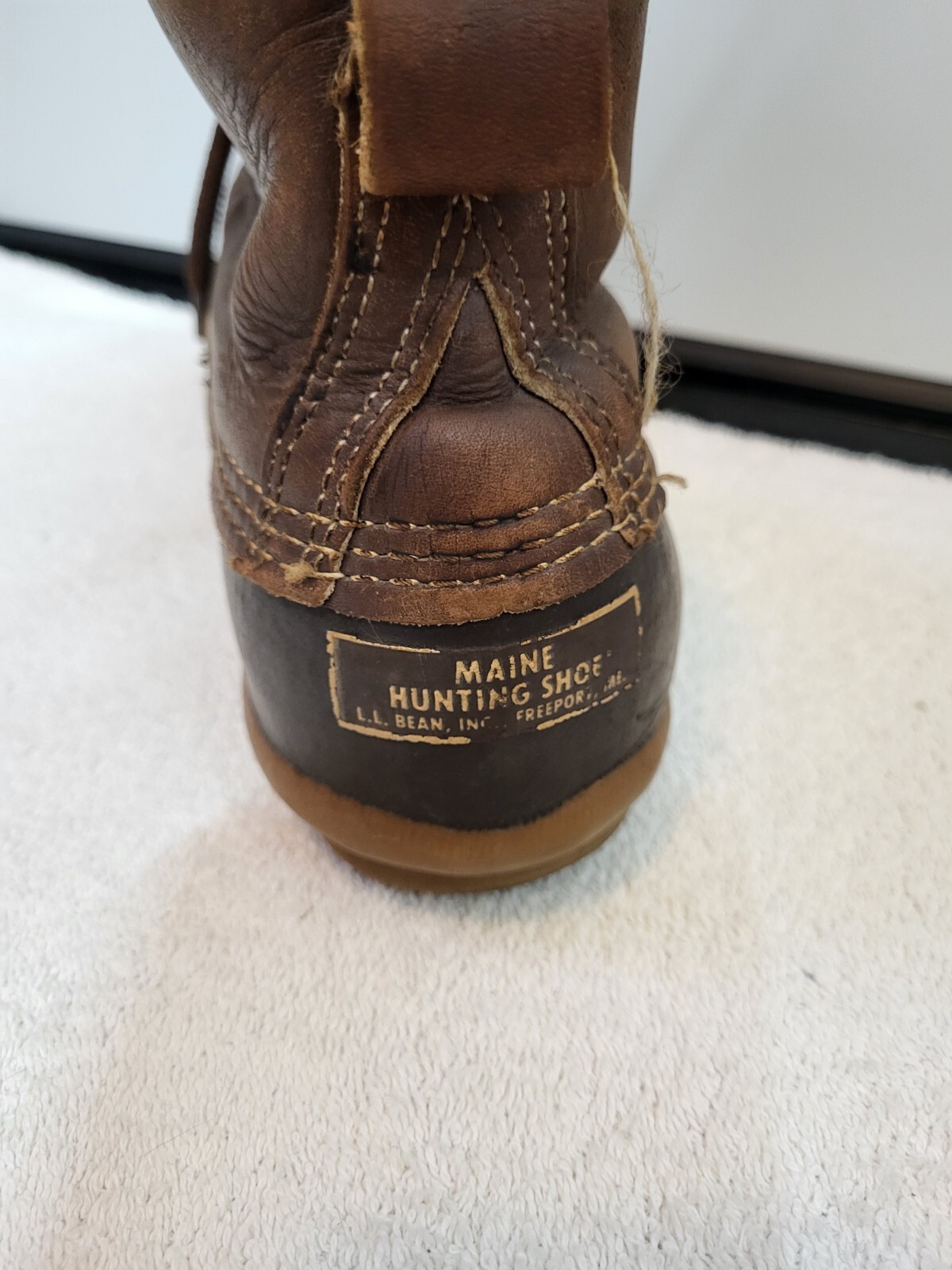 Vintage LL Bean Boots Womens 8 Maine Waterproof Hunting Shoe Duck Boot
