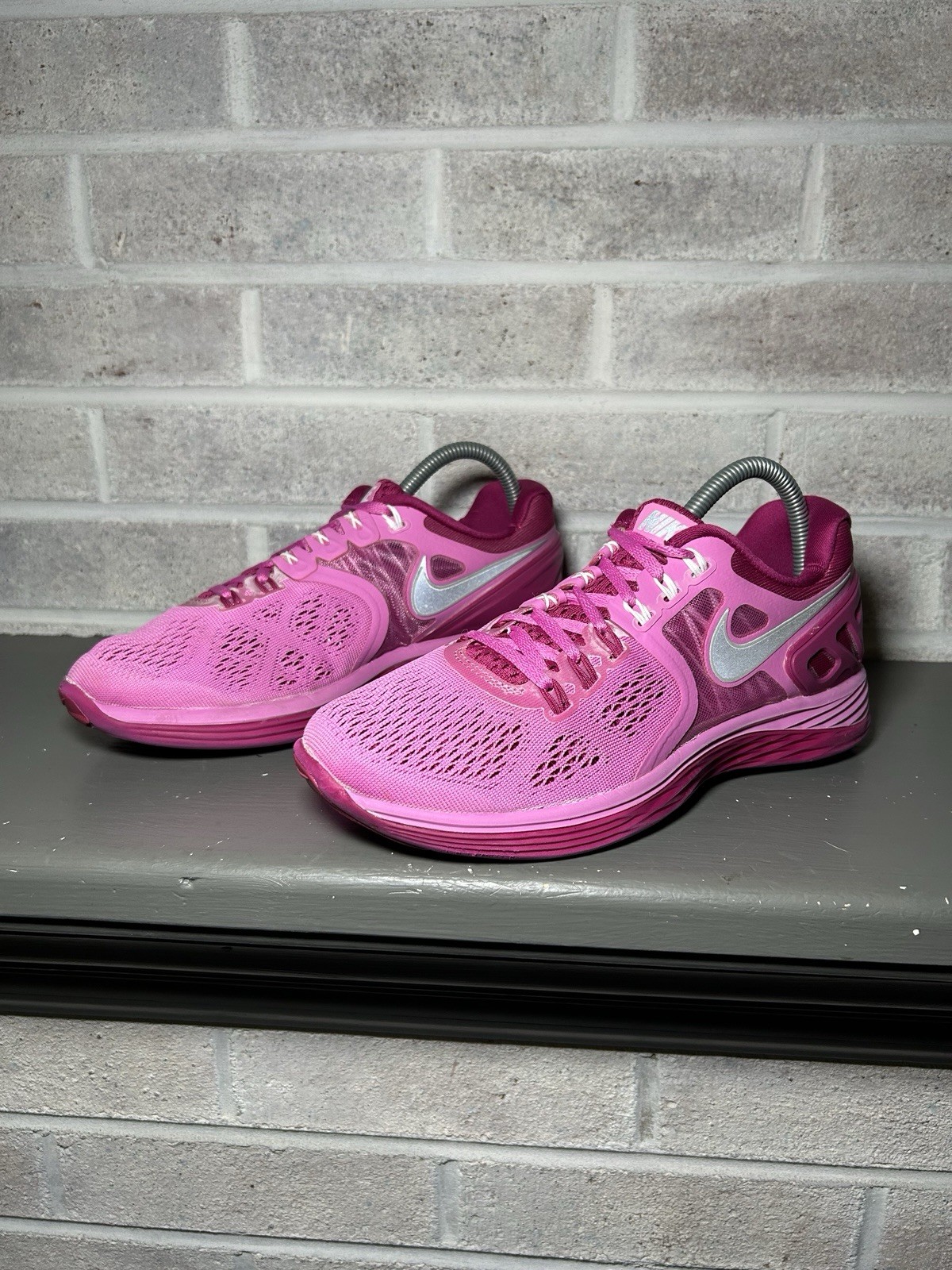 Nike Lunar Eclipse Purple Low Top 629683-510 Women Size 8.5