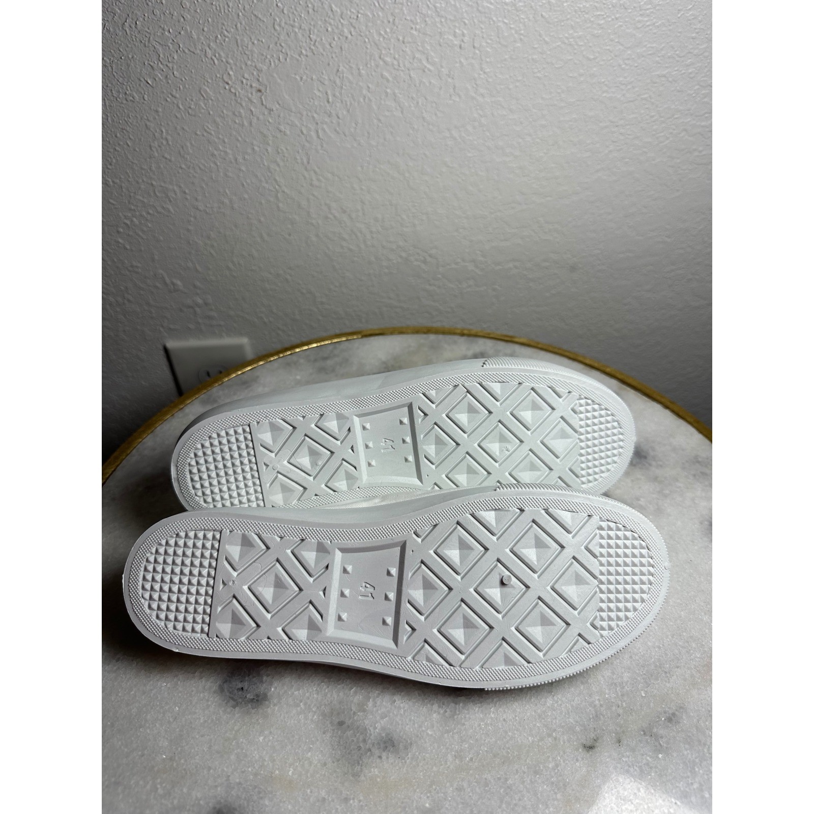 Fashion White Canvas Low Top Lace Up Sneakers Womens Casual Shoes