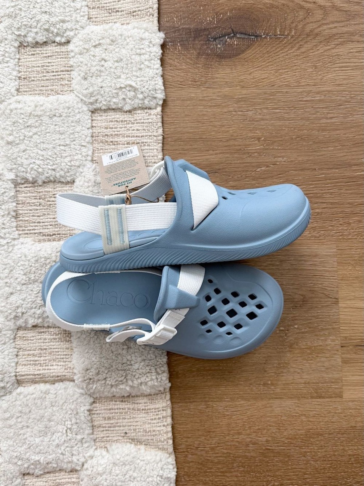 Chaco Chillos Clog in Blue Fog