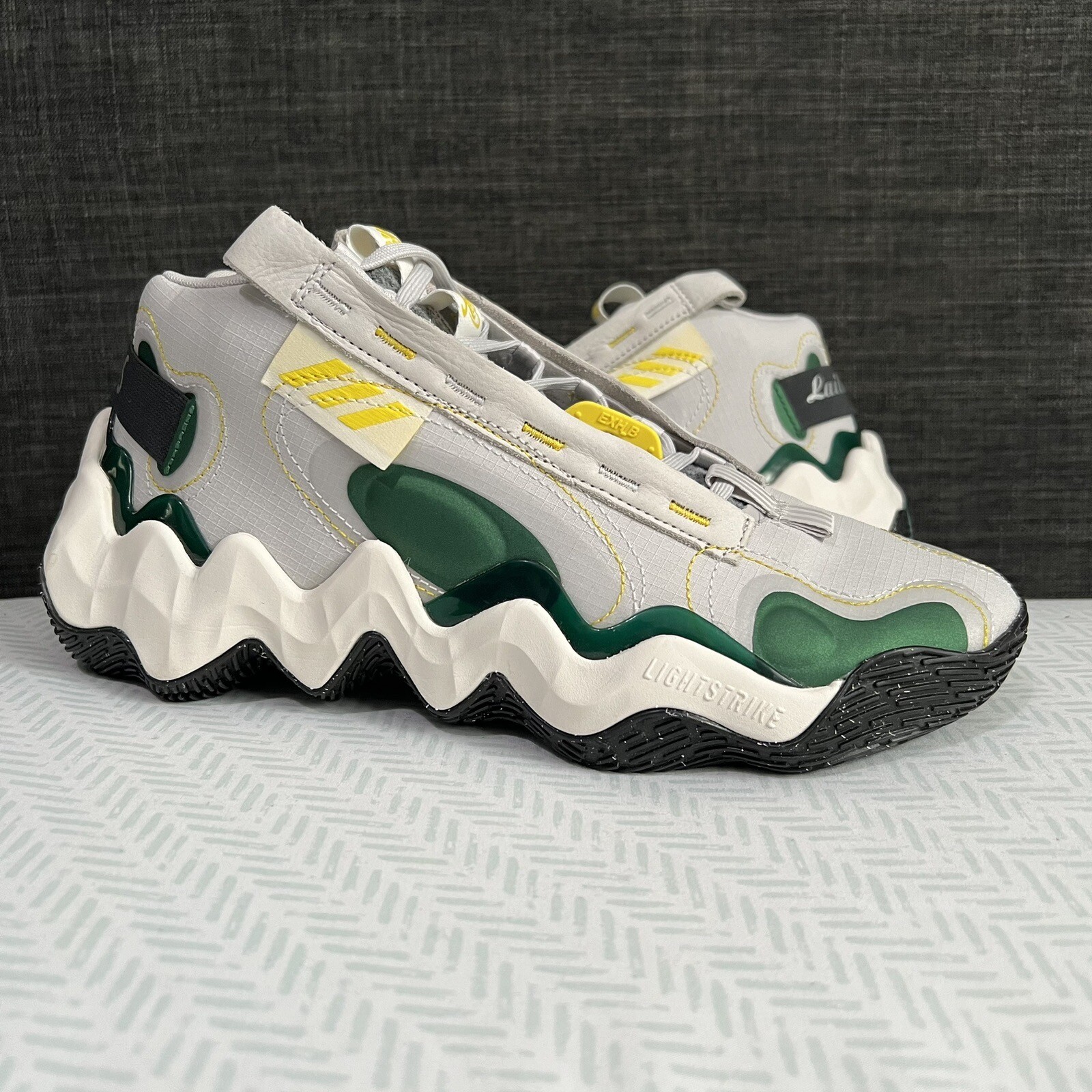 Adidas Exhibit B Mid Candace Parker Basketball Shoes Green GZ2378 Women’s Size