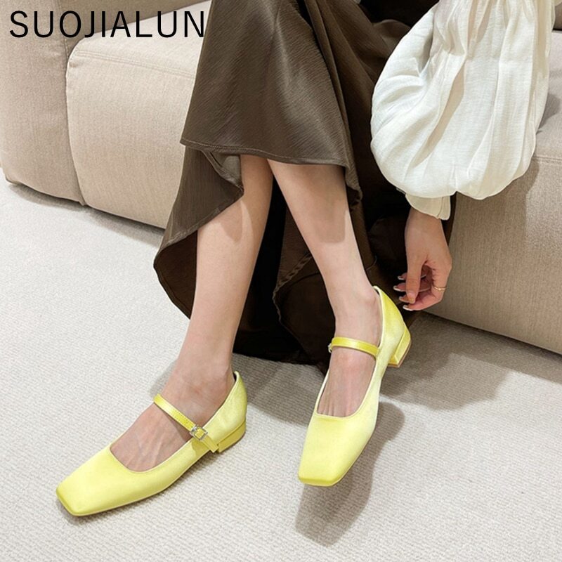 Women Flat Shoes Round Toe Shallow Soft Ballerina Shoes Casual Ballet Loafers