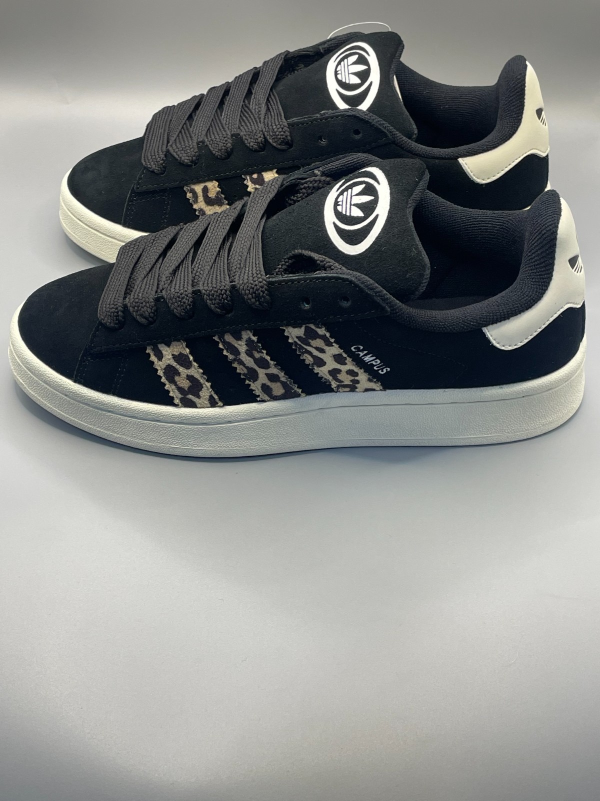 Adidas Orginals Campus 00 Leopard Cheetah Print Black ID7039 Women’s Sizes