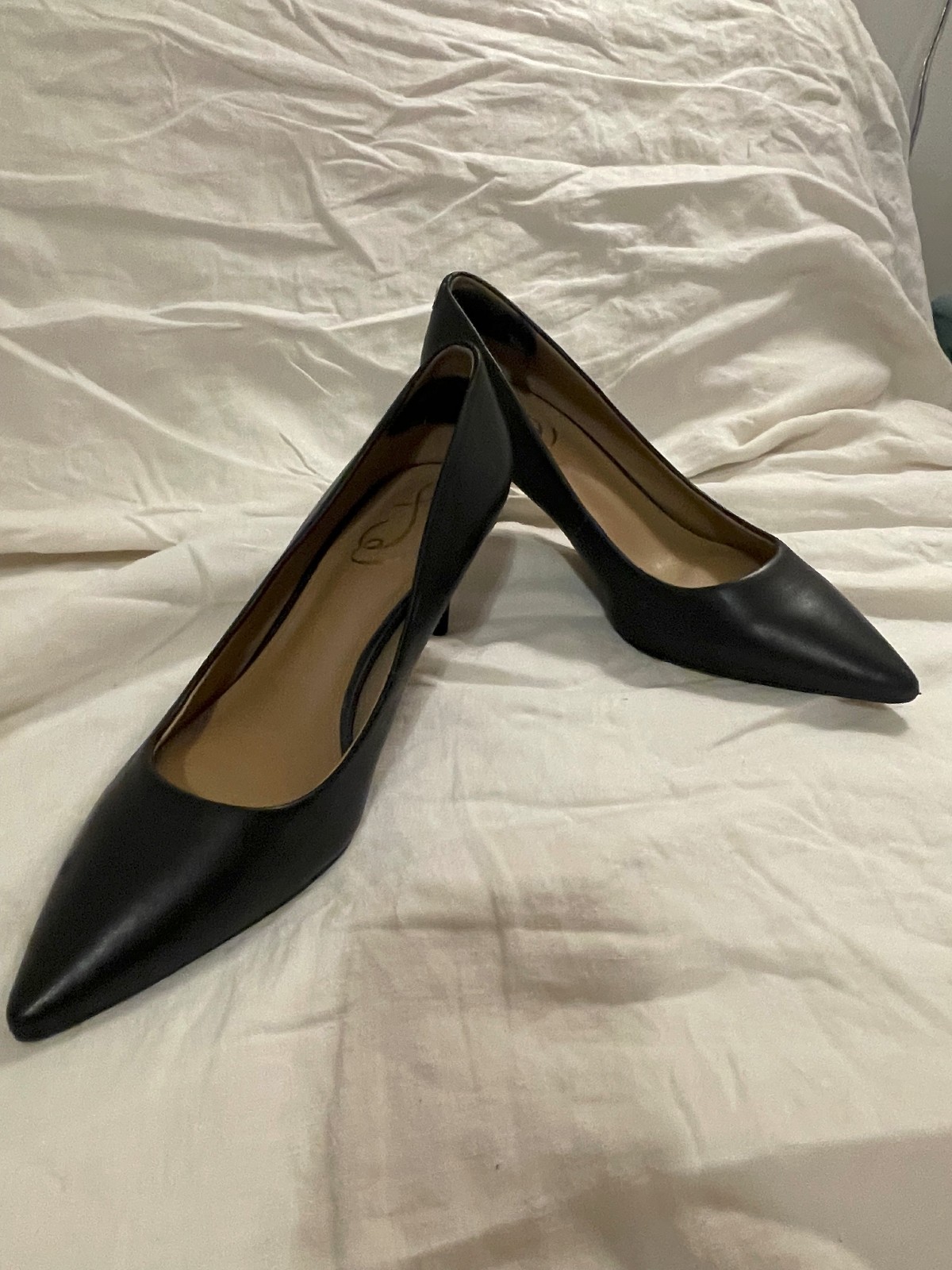 Sam Edelman Jordyn Pumps – Women’s Size 7.5 – Black Nappa Leather