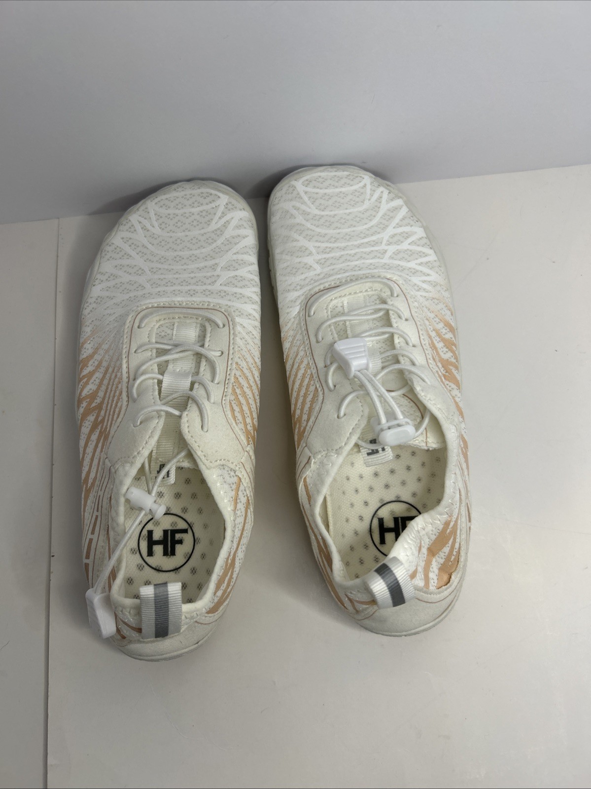 Hike Footwear Lorax Pro barefoot shoes White And Tan Size 6.5/36