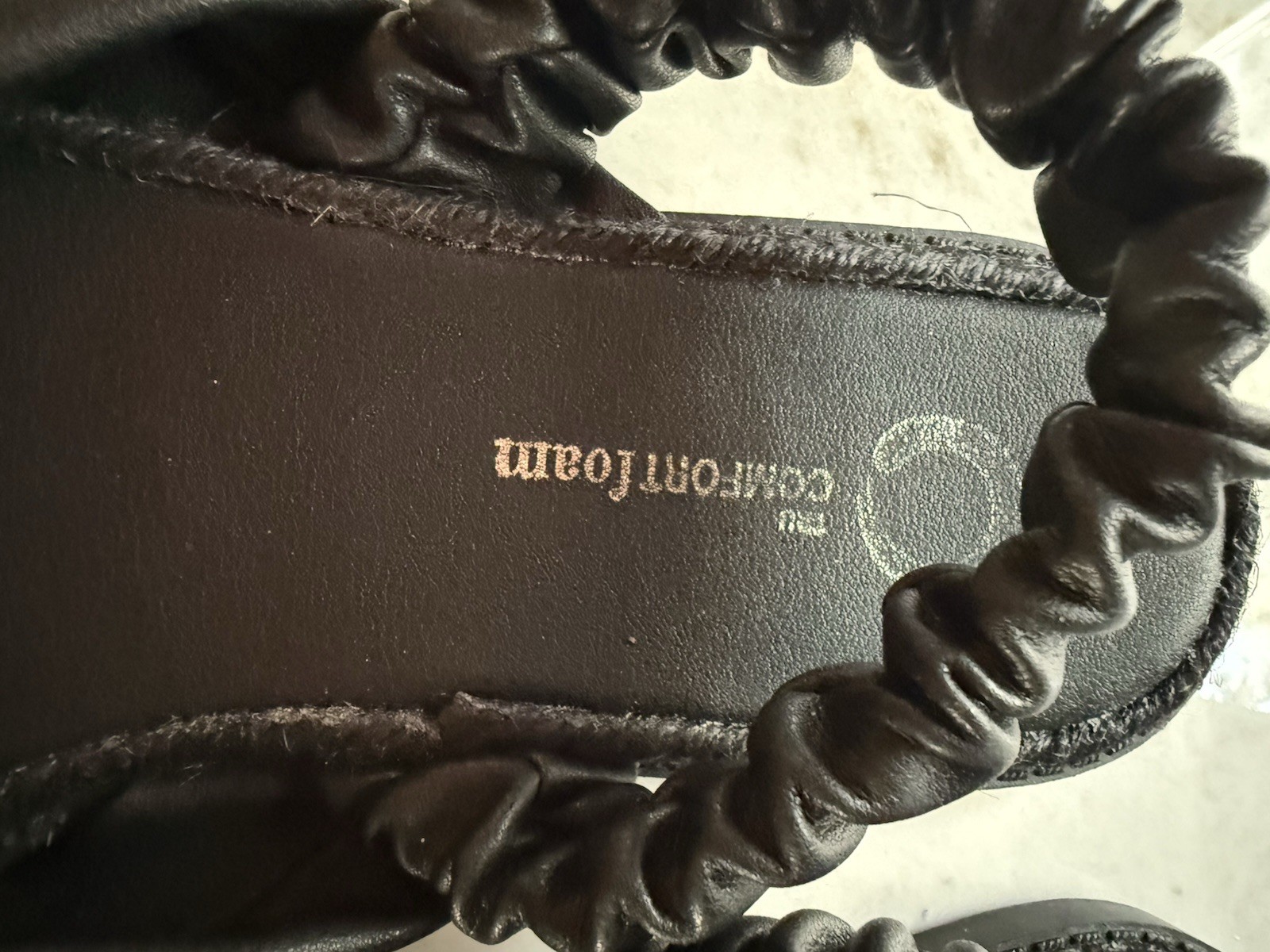 Journee Collection Women’s Tru Comfort Foam™ Sandal Black Size 8