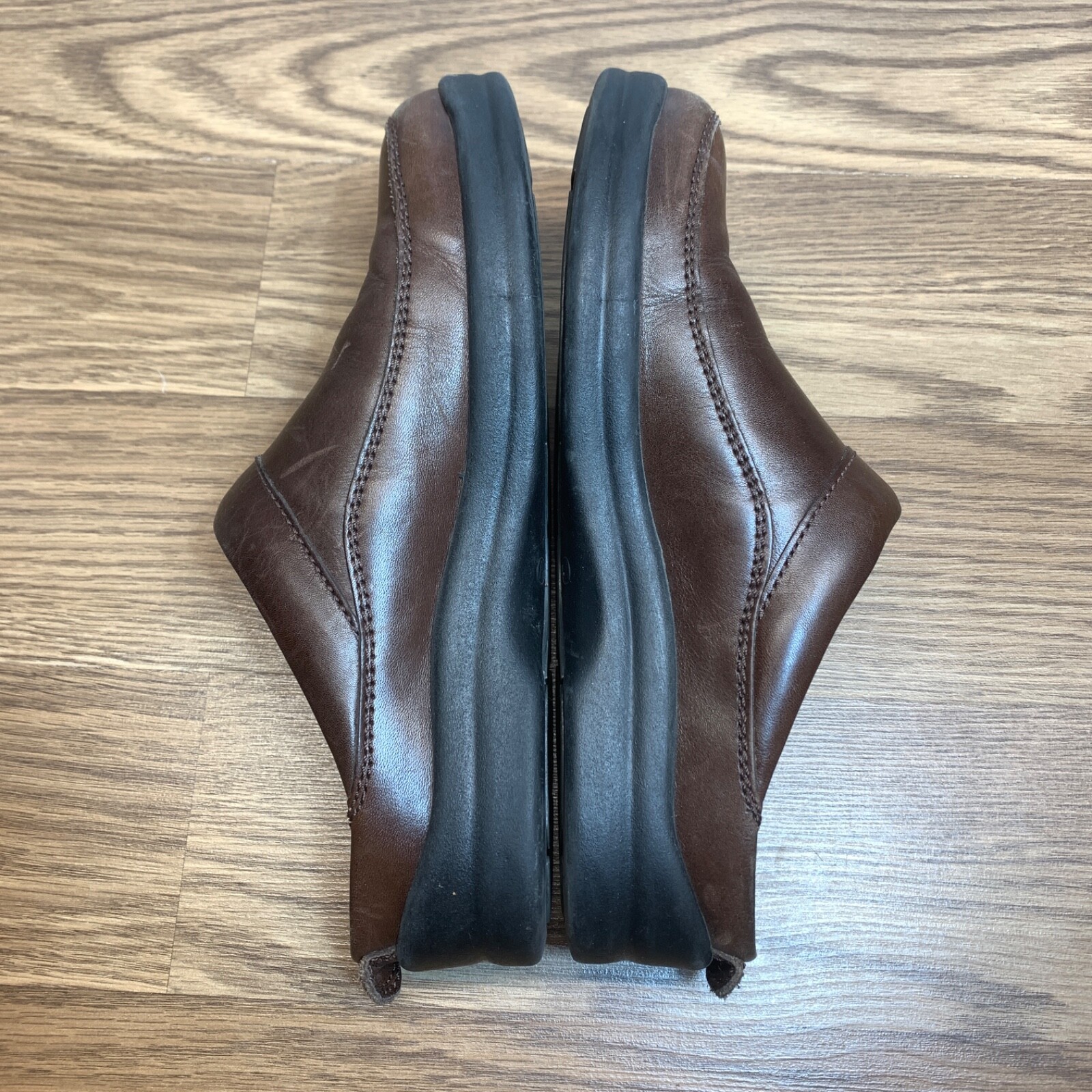 FOOTPRINTS Brown Leather Ashby Slip On Mules Shoes Women’s US 8 EU 39 Narrow
